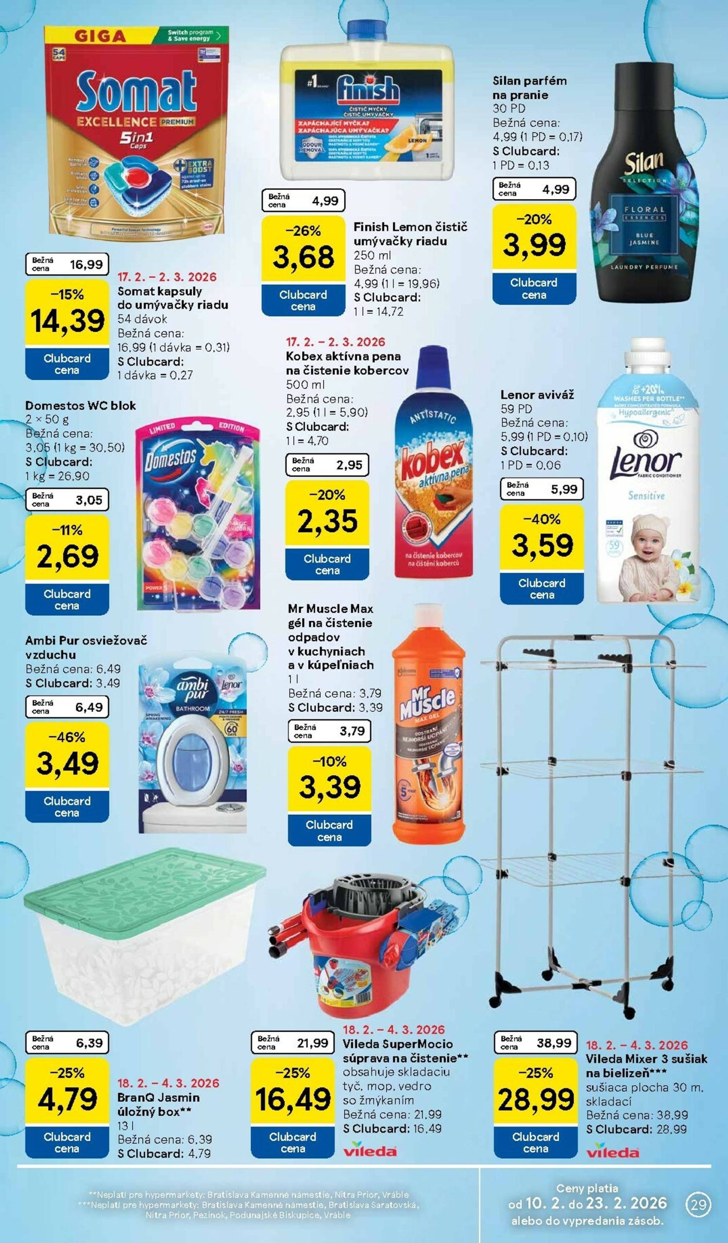 Page 29 of Aktuálny tesco leták platný od stredy 18.02 do 24.02
