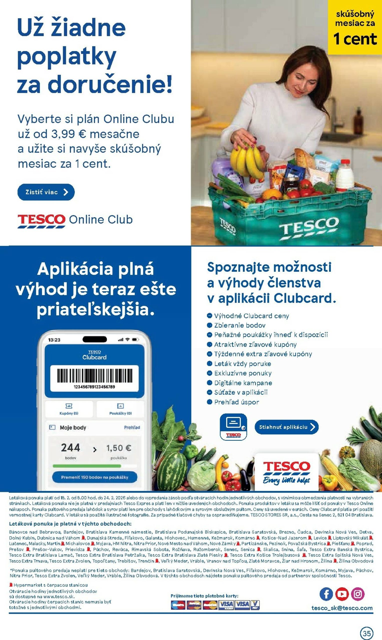 Page 35 of Aktuálny tesco leták platný od stredy 18.02 do 24.02