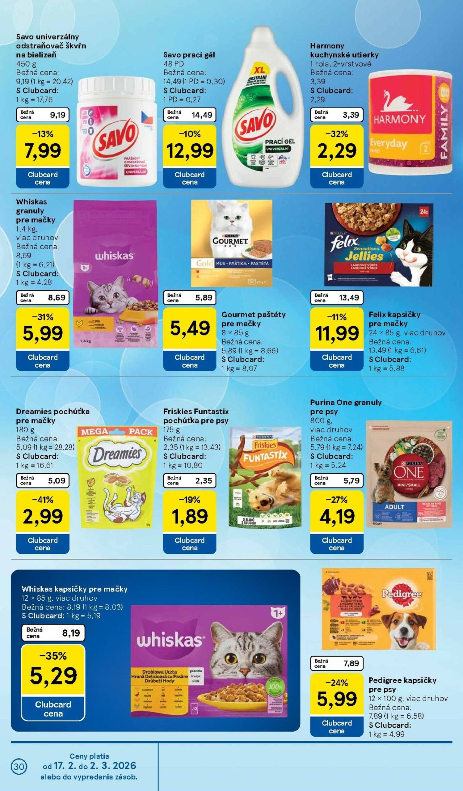Page 30 of Aktuálny tesco leták platný od stredy 18.02 do 24.02