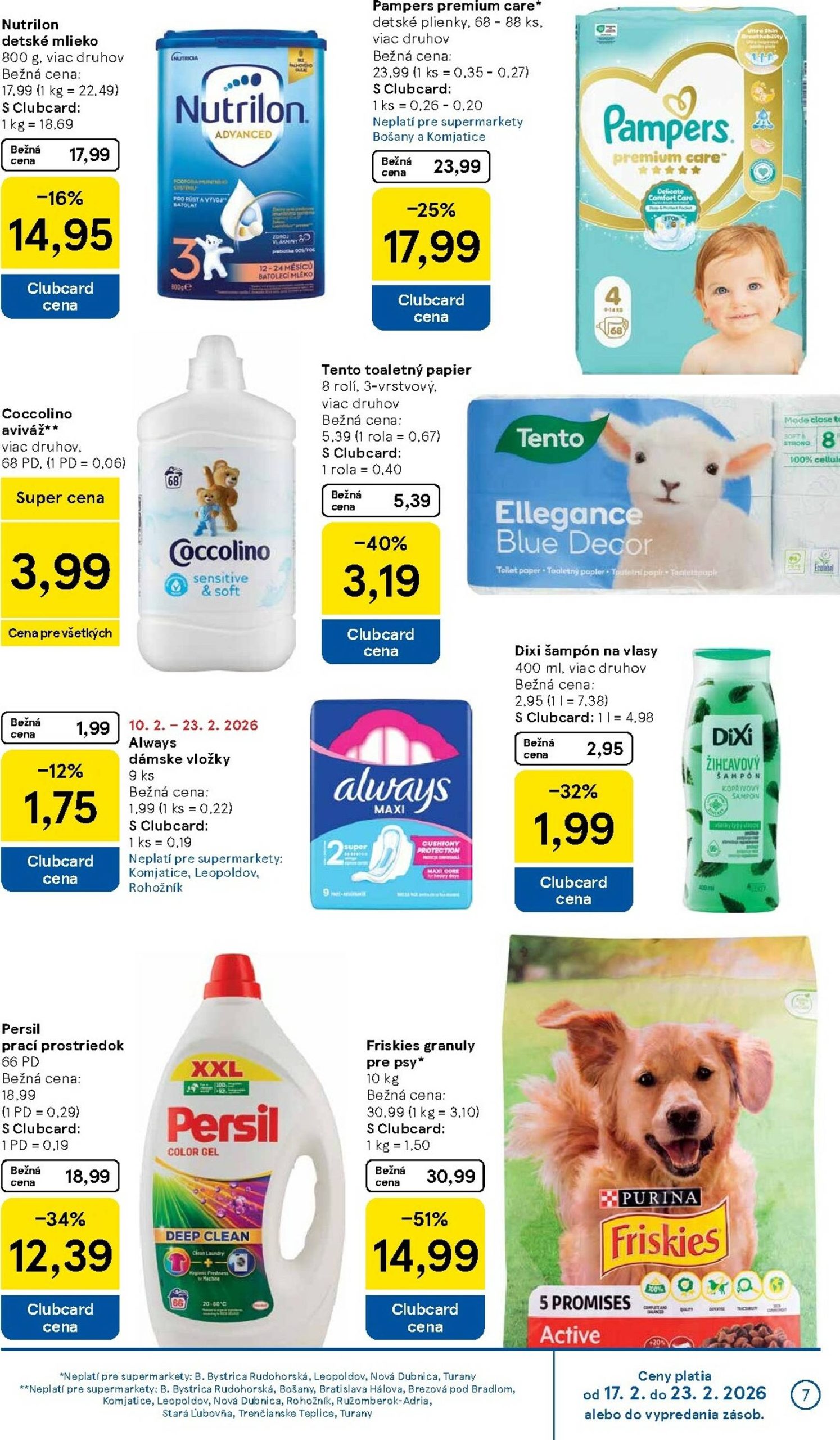 Page 7 of Aktuálny tesco leták platný od stredy 18.02 do 24.02