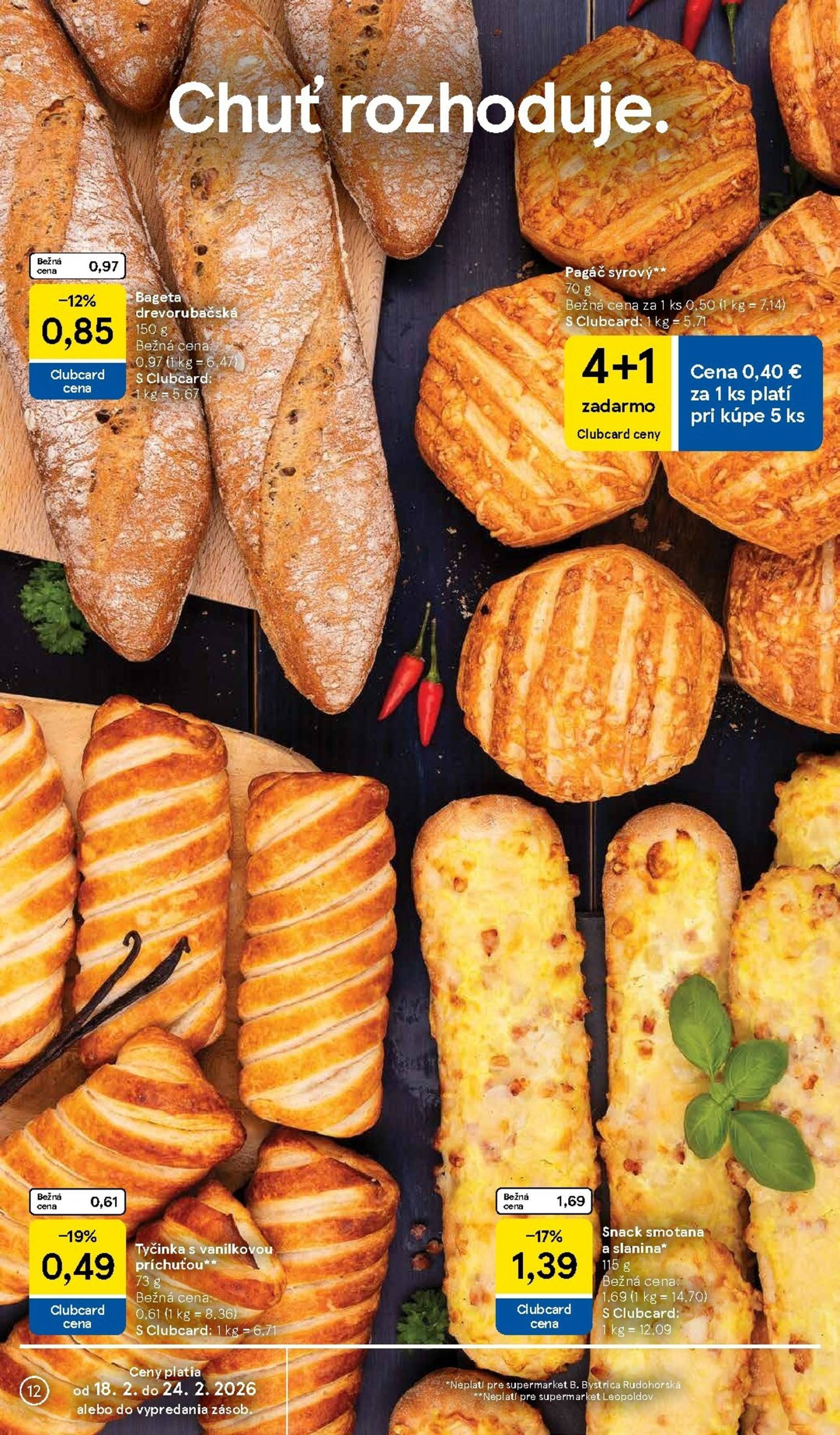 Page 12 of Aktuálny tesco leták platný od stredy 18.02 do 24.02