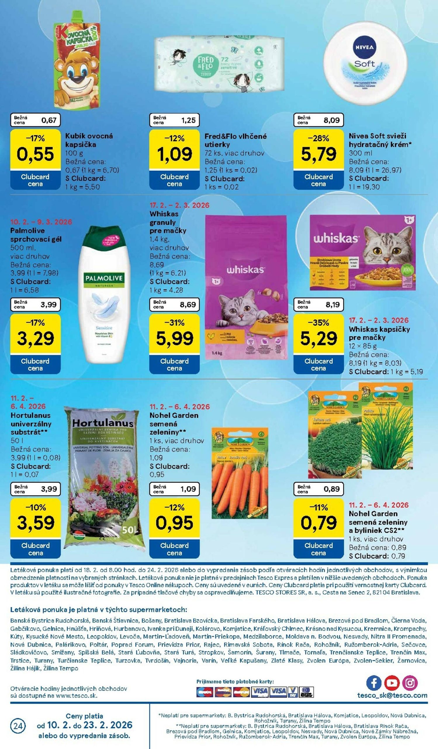 Page 24 of Aktuálny tesco leták platný od stredy 18.02 do 24.02