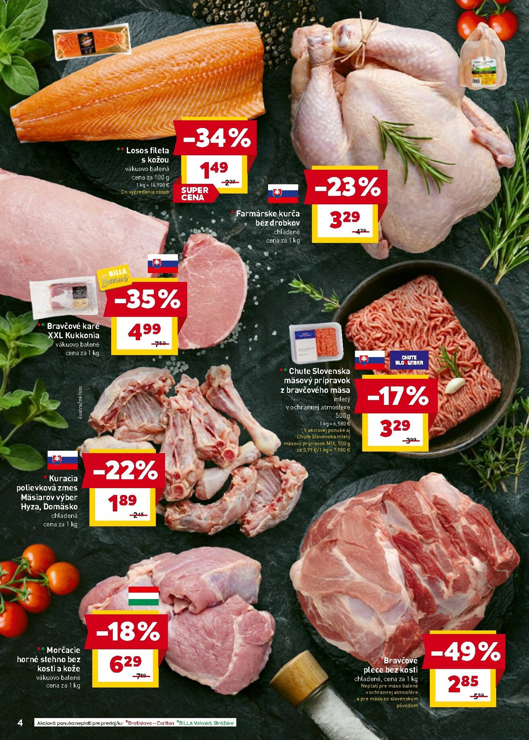 Page 4 of Aktuálny billa leták platný od stredy 18.02 do 24.02