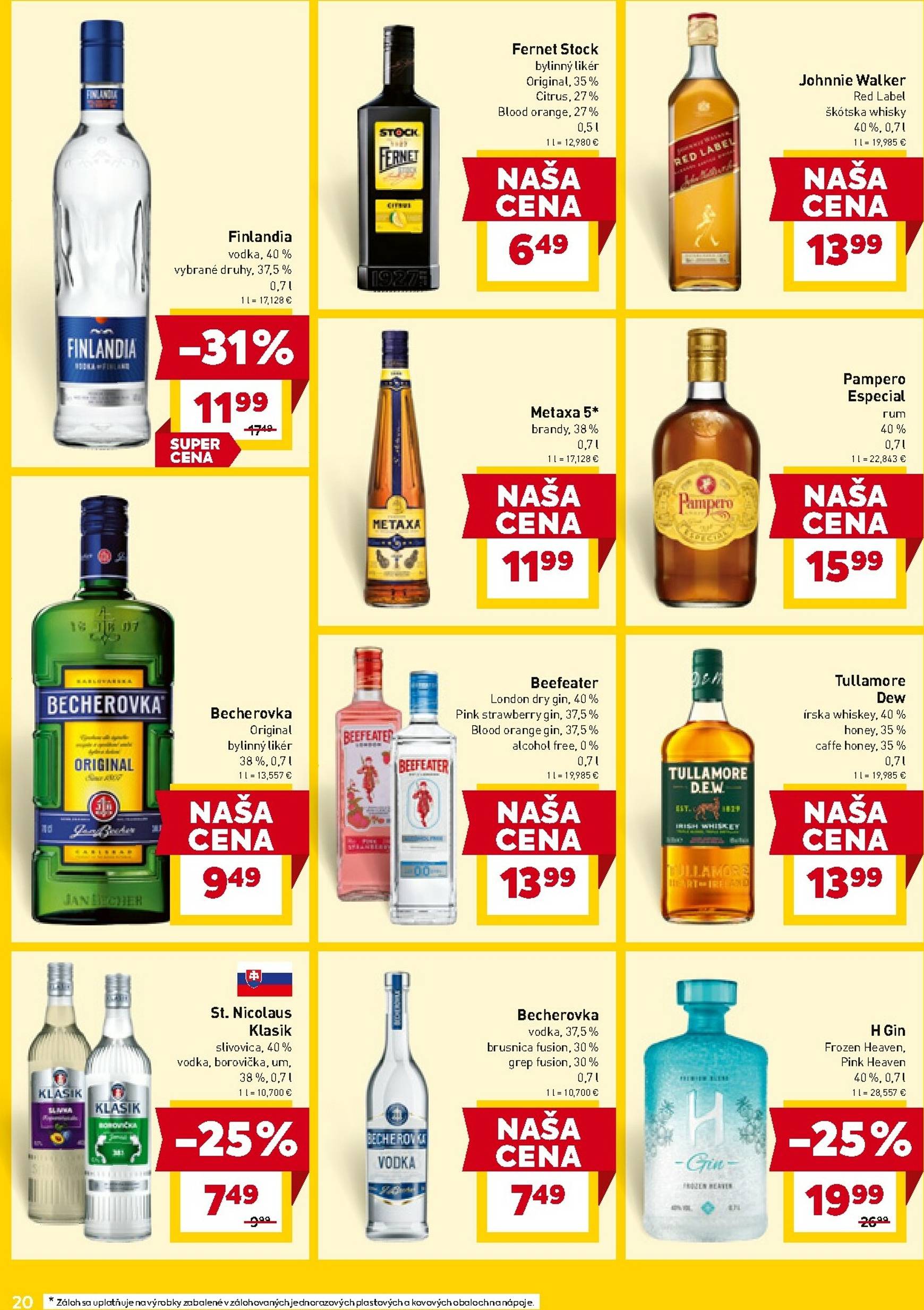 Page 20 of Aktuálny billa leták platný od stredy 18.02 do 24.02