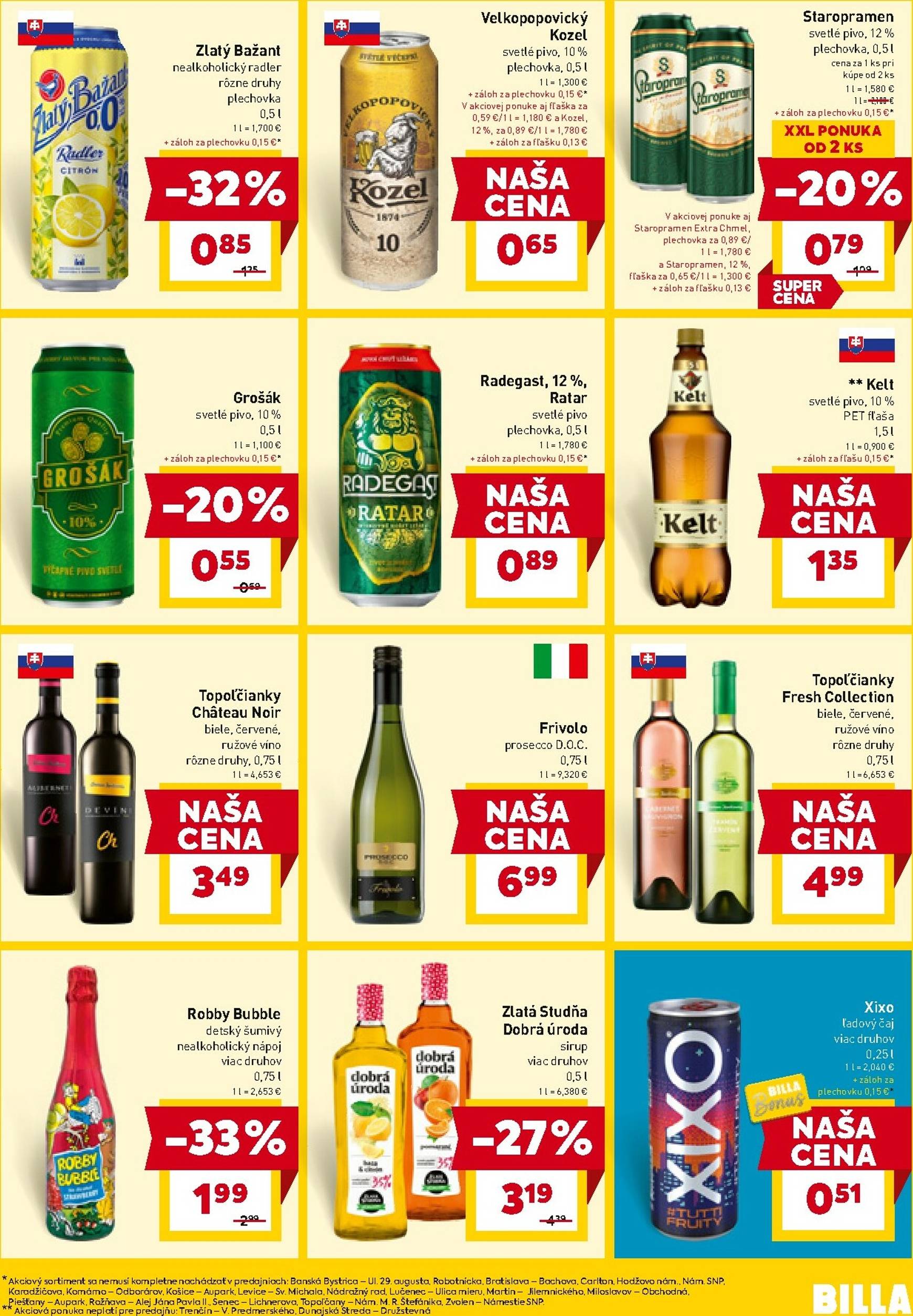 Page 21 of Aktuálny billa leták platný od stredy 18.02 do 24.02