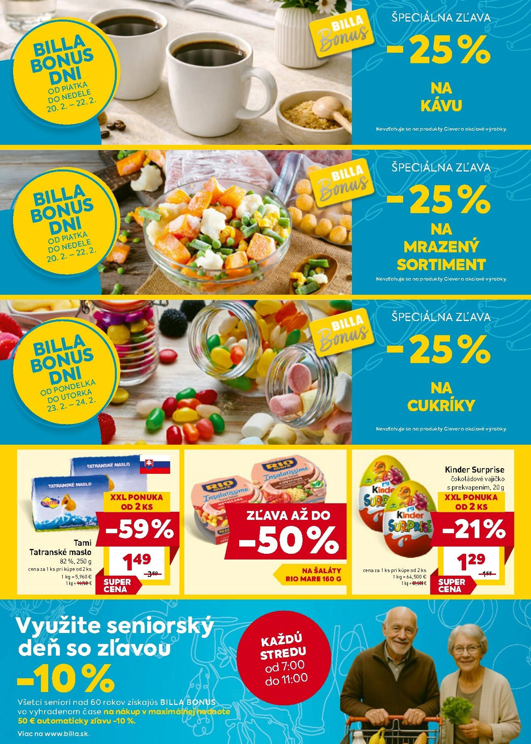 Page 24 of Aktuálny billa leták platný od stredy 18.02 do 24.02