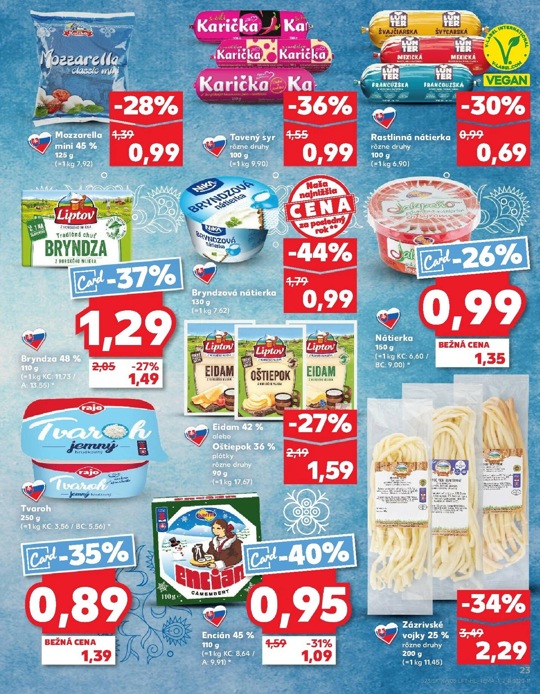 Page 23 of Aktuálny kaufland leták platný od štvrtka 19.02 do 25.02