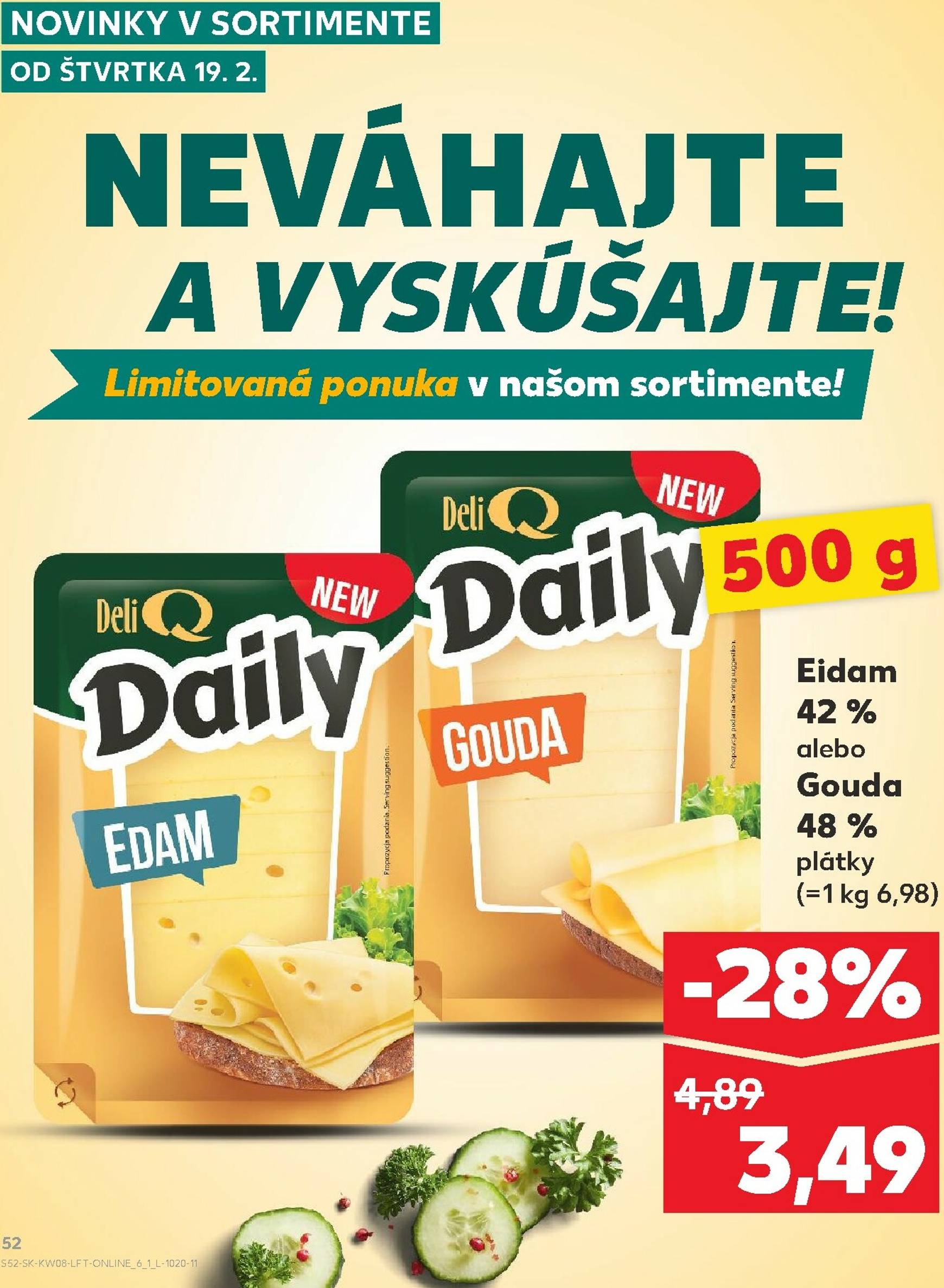 Page 52 of Aktuálny kaufland leták platný od štvrtka 19.02 do 25.02