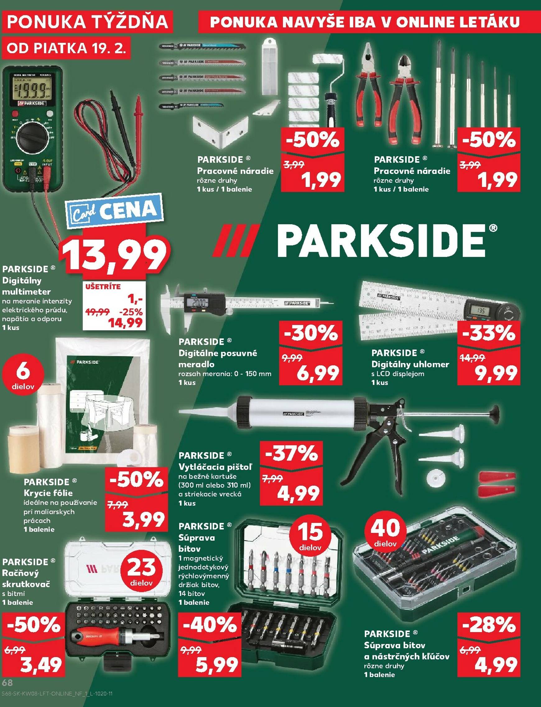 Page 68 of Aktuálny kaufland leták platný od štvrtka 19.02 do 25.02