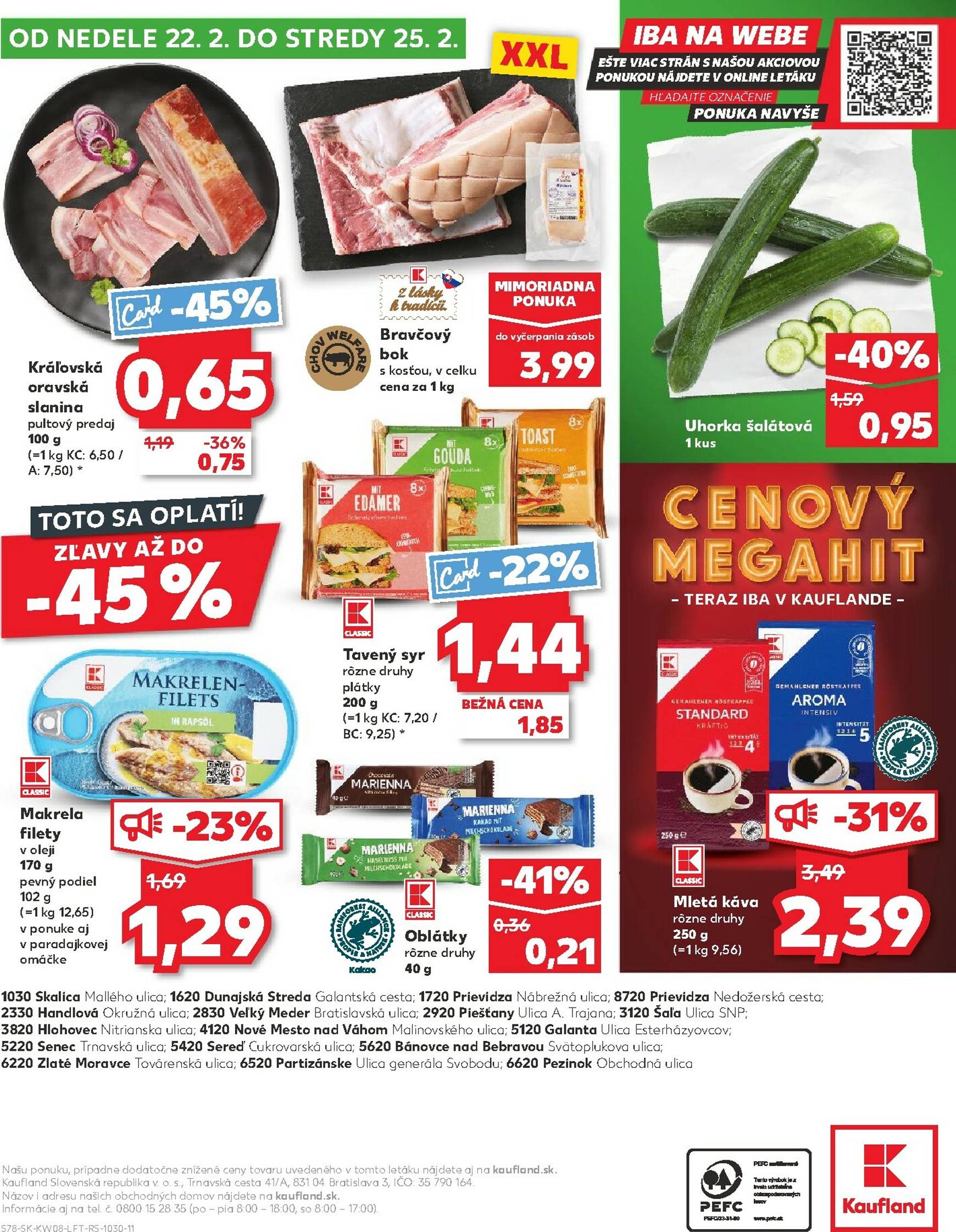 Page 78 of Aktuálny kaufland leták platný od štvrtka 19.02 do 25.02