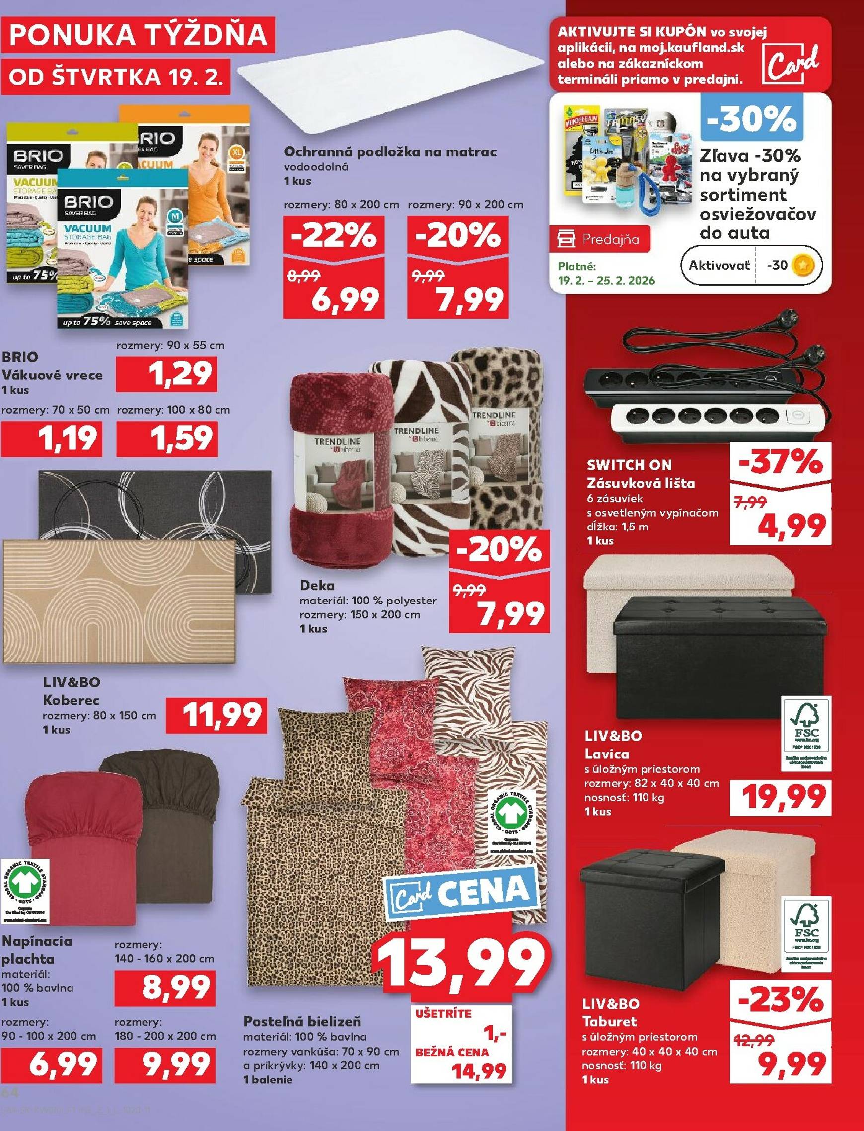 Page 64 of Aktuálny kaufland leták platný od štvrtka 19.02 do 25.02
