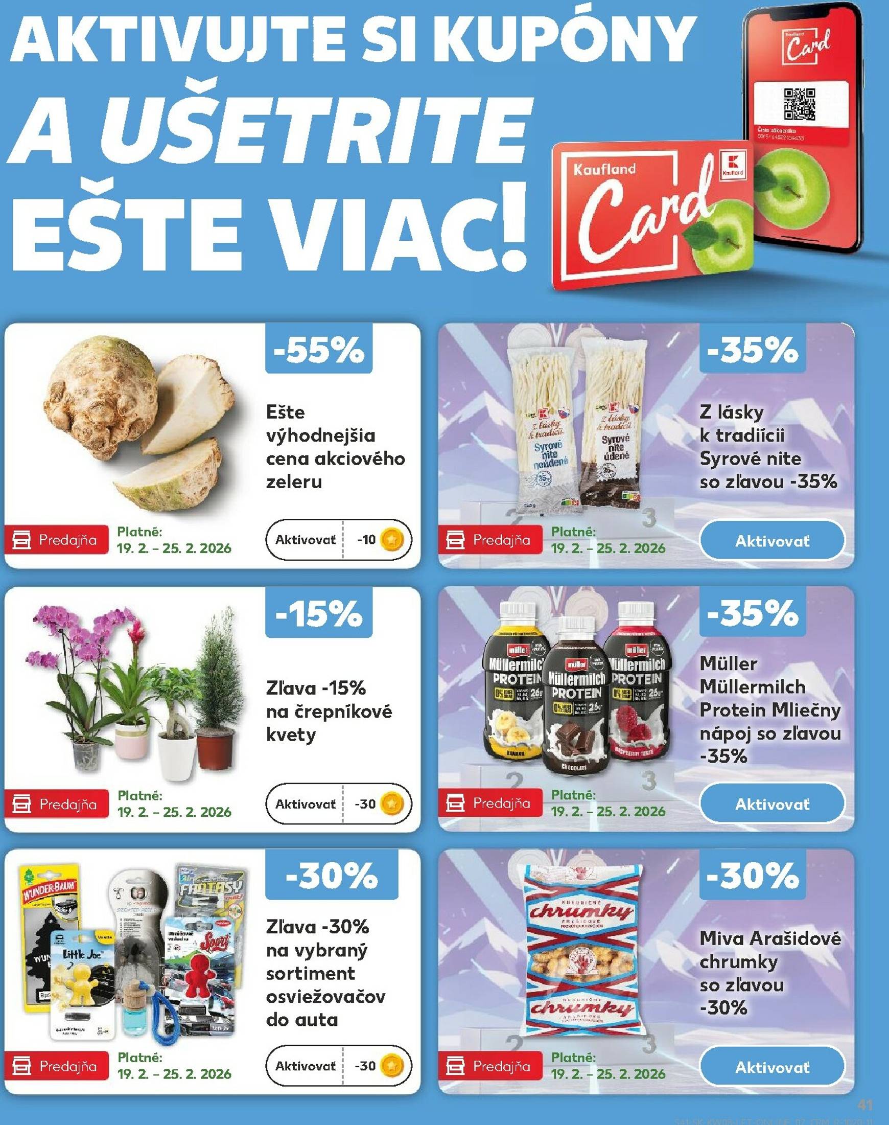 Page 41 of Aktuálny kaufland leták platný od štvrtka 19.02 do 25.02