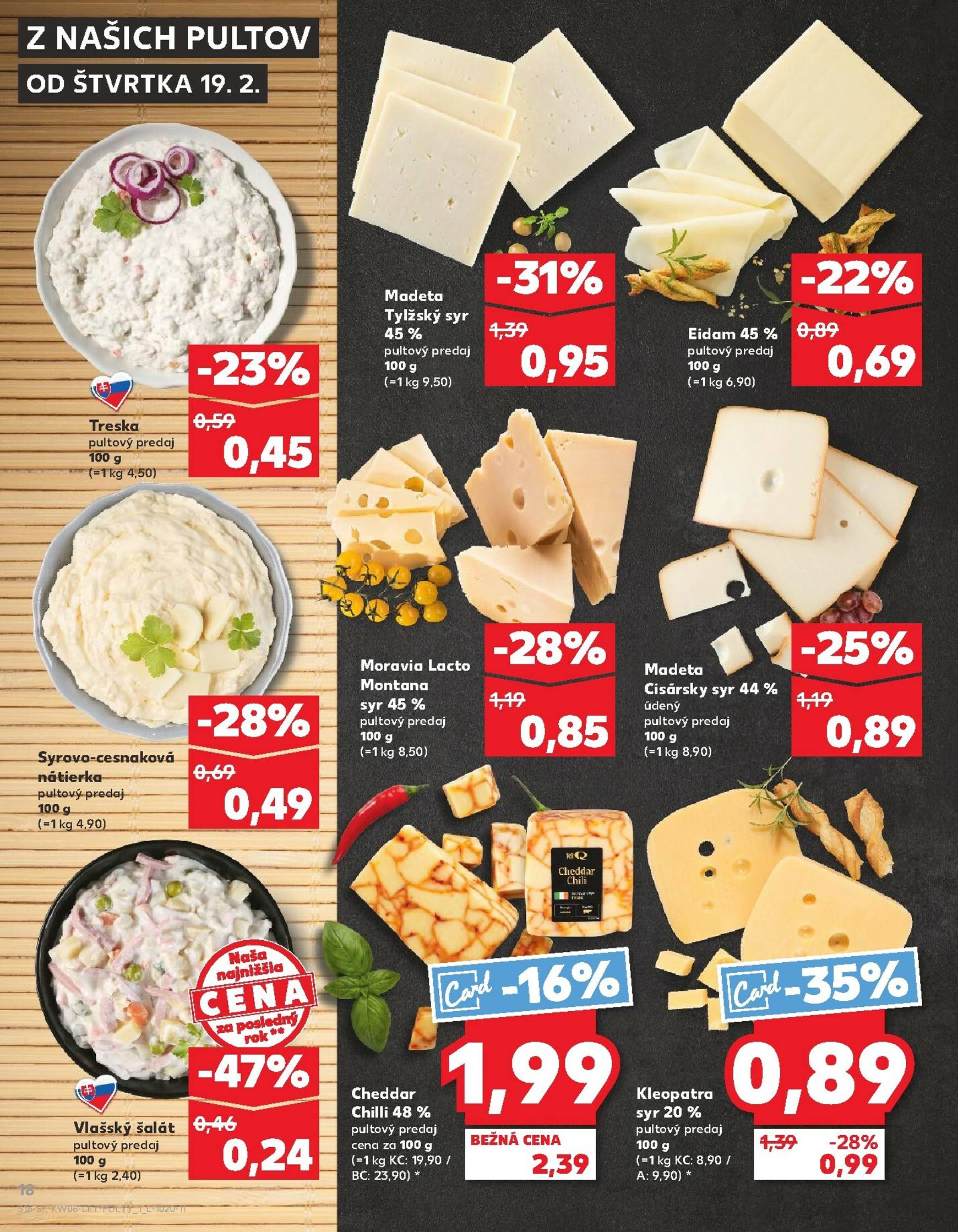 Page 18 of Aktuálny kaufland leták platný od štvrtka 19.02 do 25.02