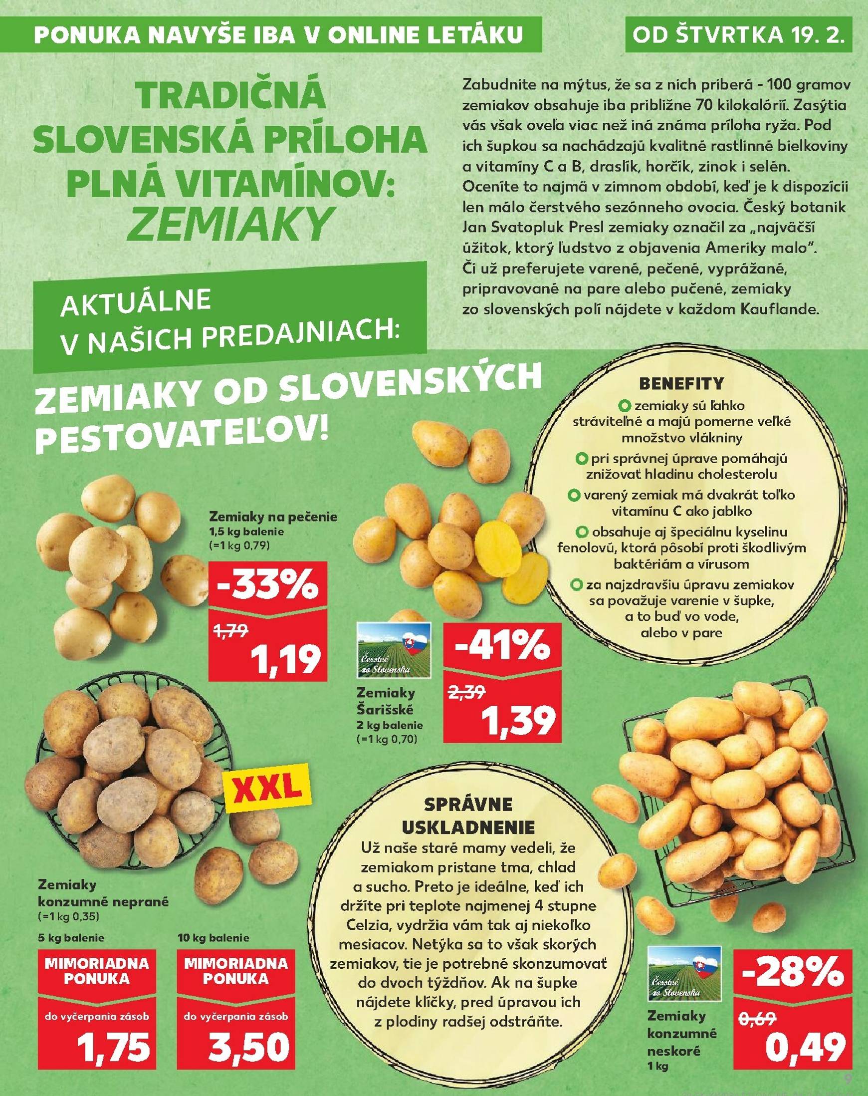 Page 9 of Aktuálny kaufland leták platný od štvrtka 19.02 do 25.02