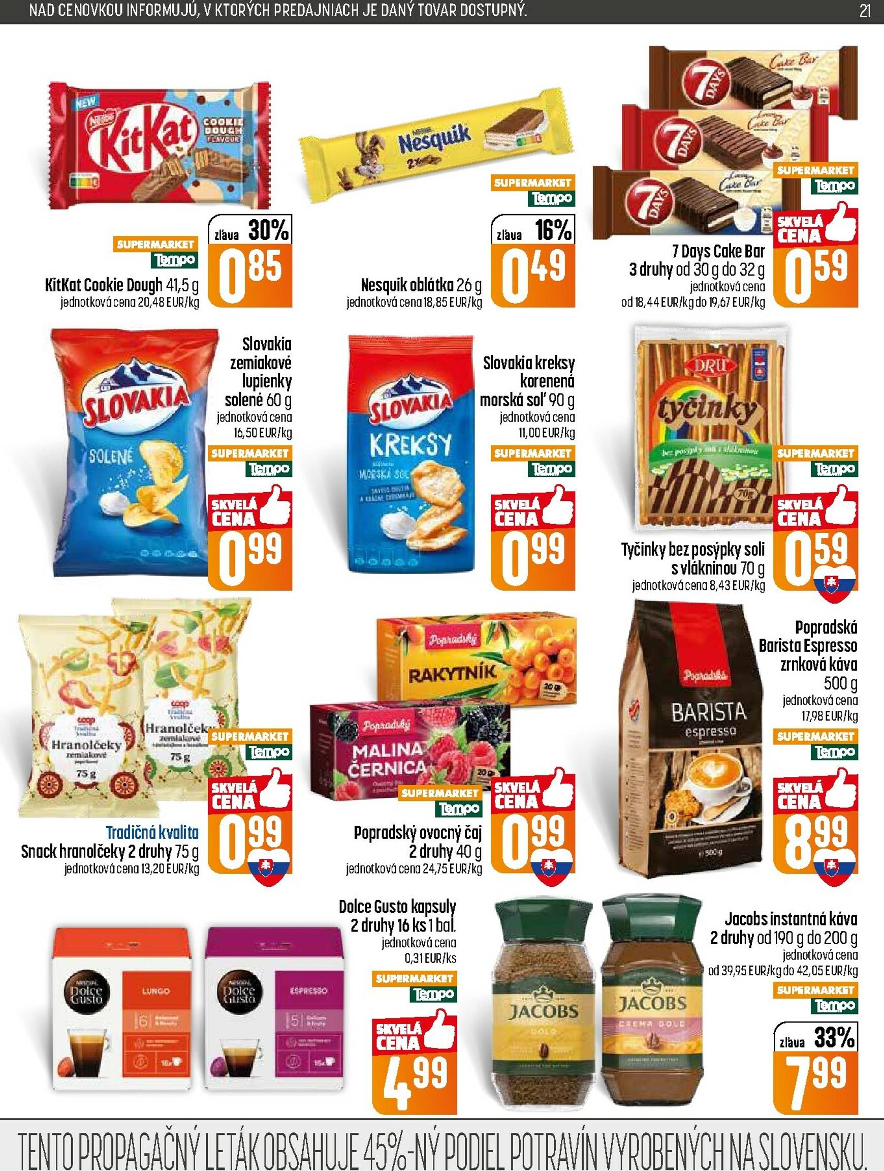 Page 21 of Aktuálny coop-jednota leták platný od štvrtka 19.02 do 25.02