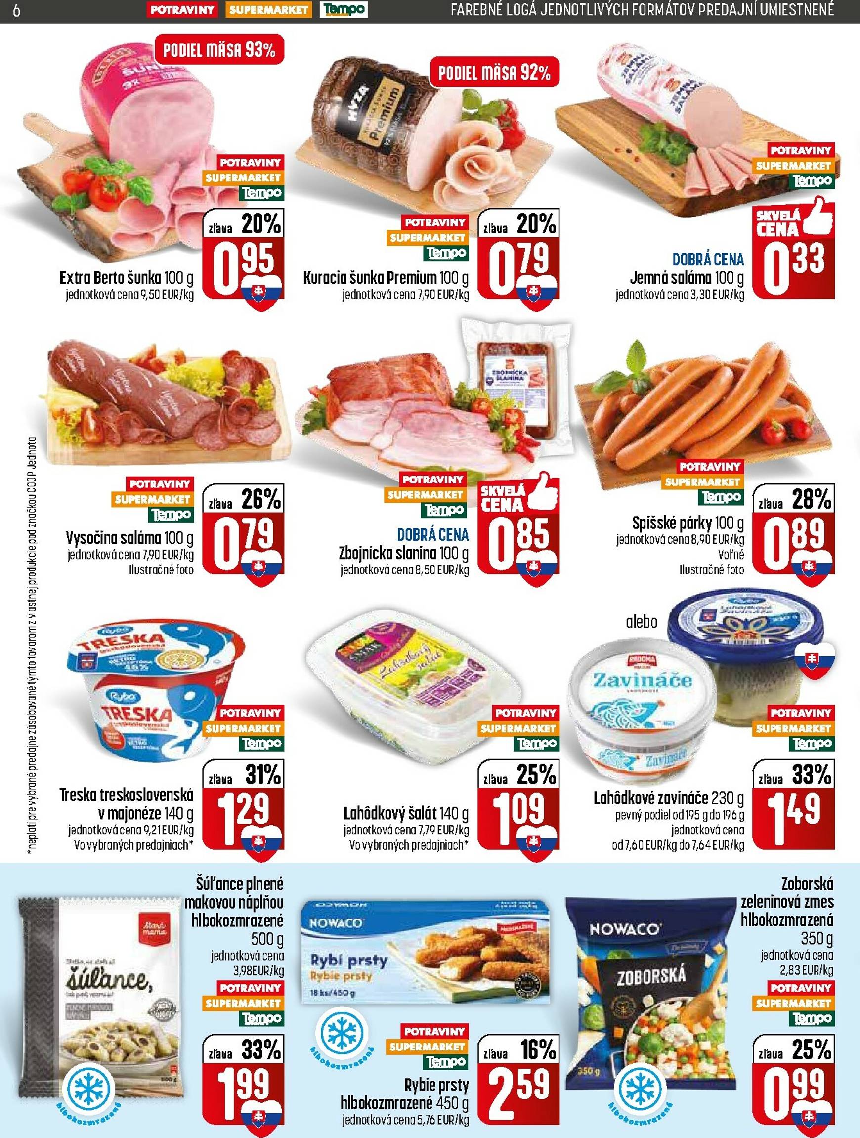 Page 6 of Aktuálny coop-jednota leták platný od štvrtka 19.02 do 25.02