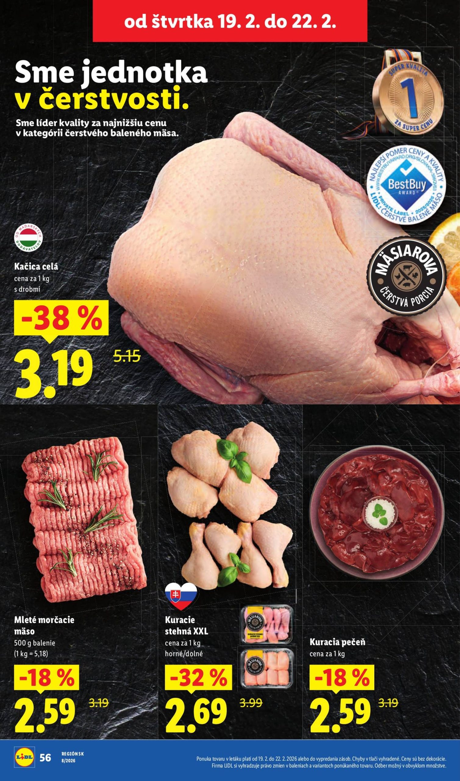 Page 14 of Aktuálny lidl leták platný od štvrtka 19.02 do 22.02