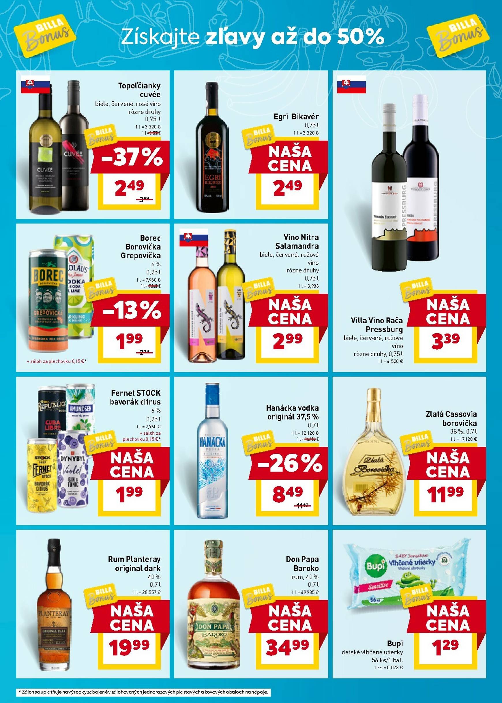 Page 7 of Aktuálny billa leták platný od stredy 18.02 do 24.02