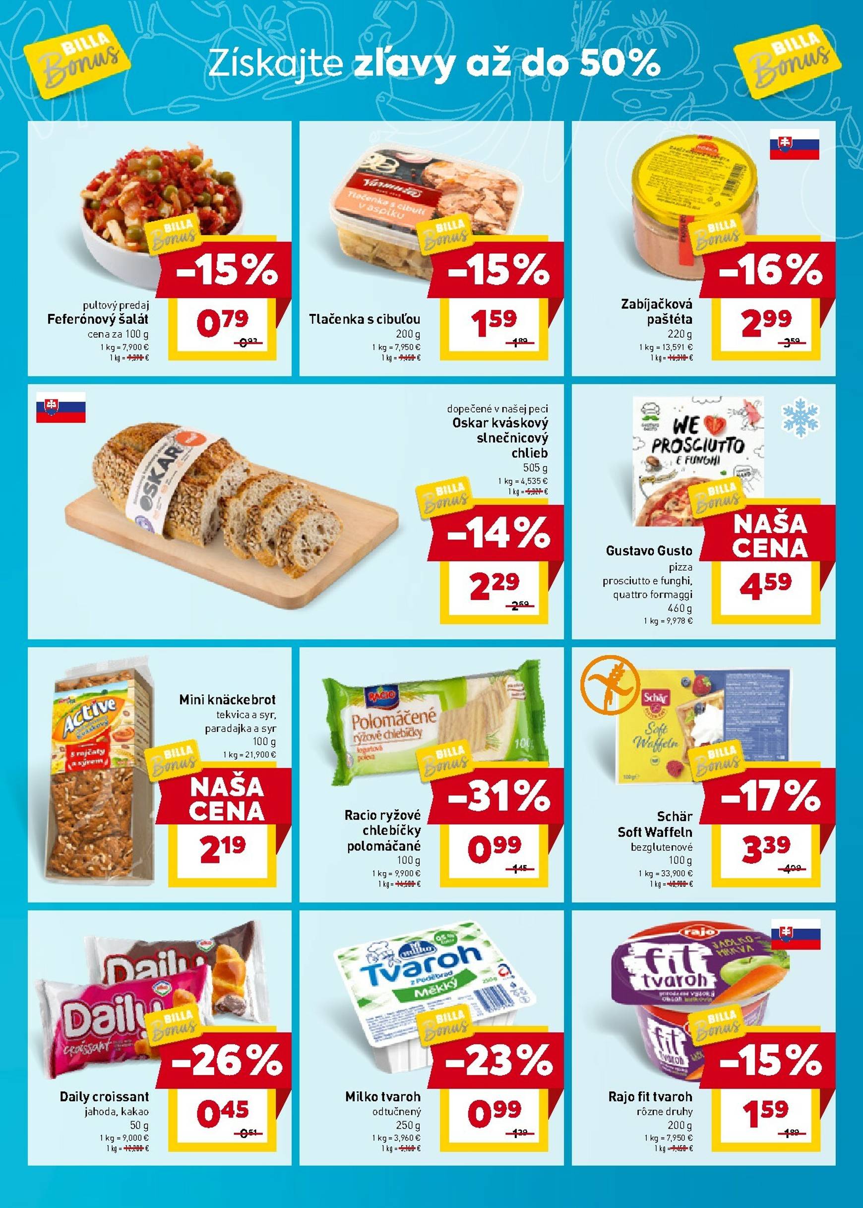 Page 3 of Aktuálny billa leták platný od stredy 18.02 do 24.02