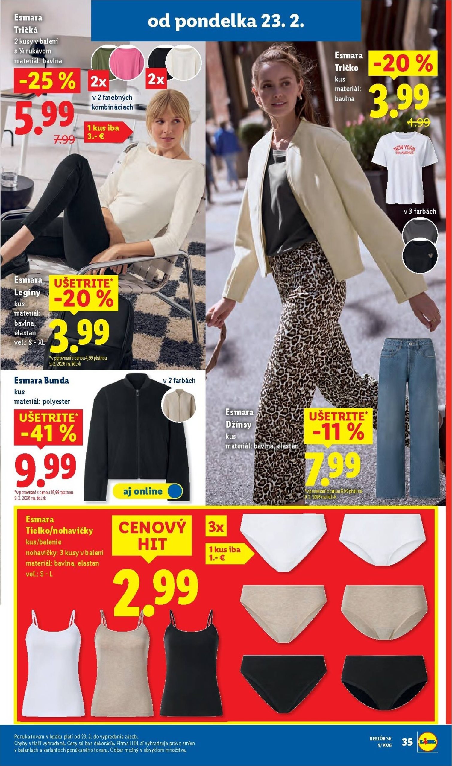 Page 45 of Aktuálny lidl leták platný od pondelka 23.02 do 01.03