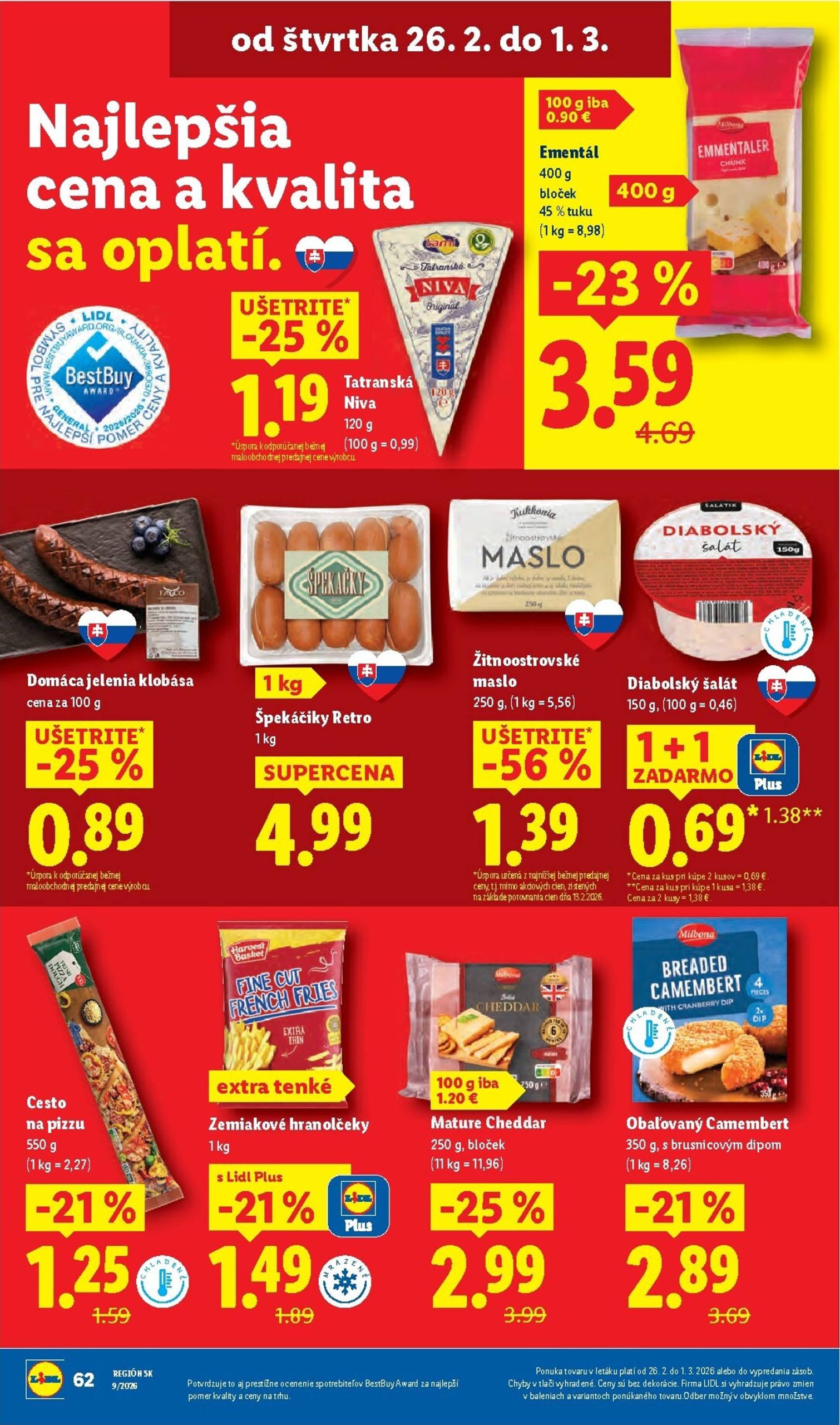 Page 70 of Aktuálny lidl leták platný od pondelka 23.02 do 01.03