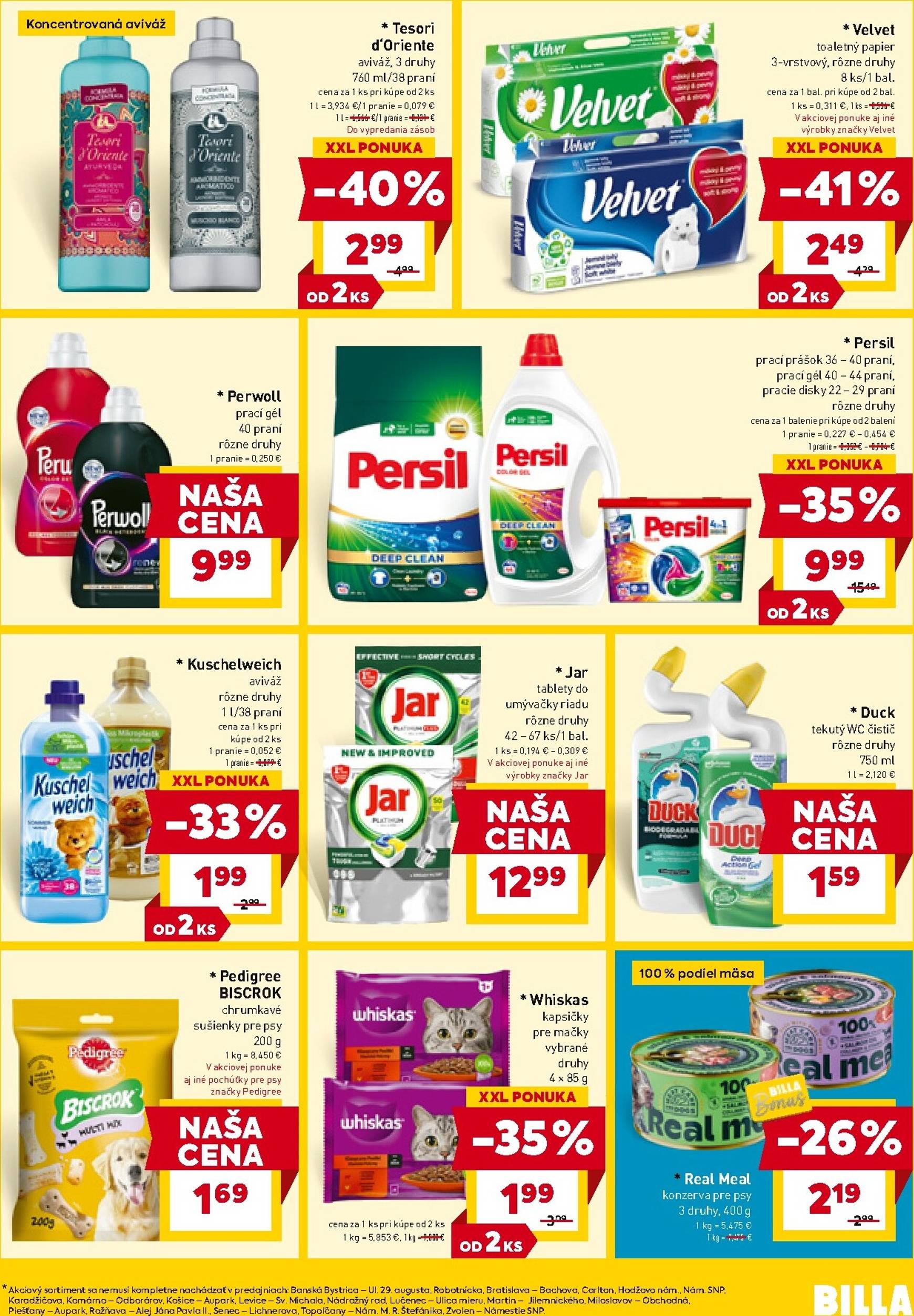 Page 23 of Aktuálny billa leták platný od stredy 25.02 do 03.03