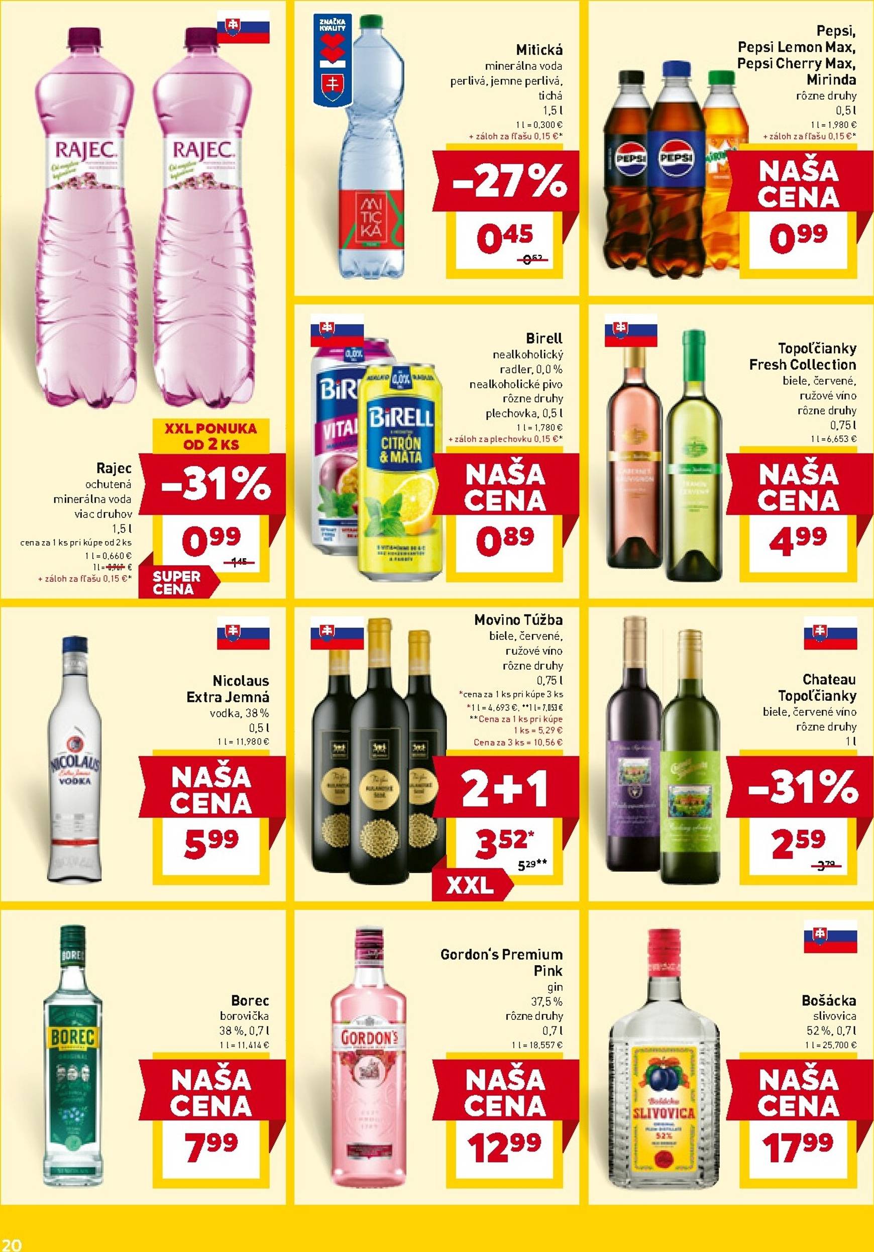 Page 20 of Aktuálny billa leták platný od stredy 25.02 do 03.03