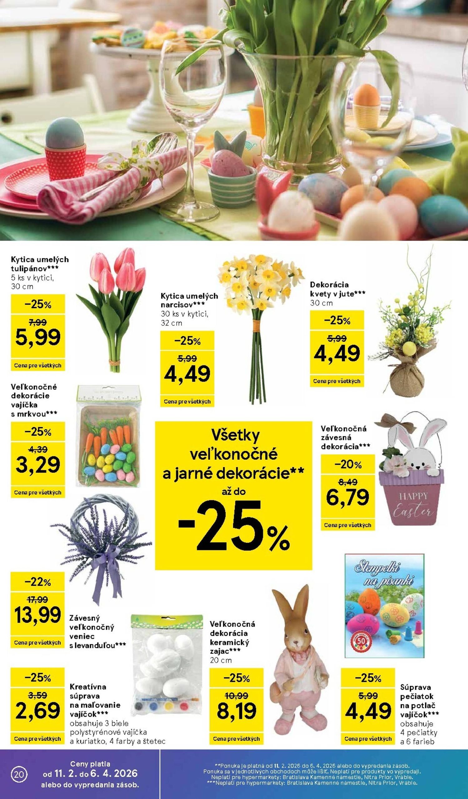 Page 20 of Aktuálny tesco leták platný od stredy 25.02 do 03.03