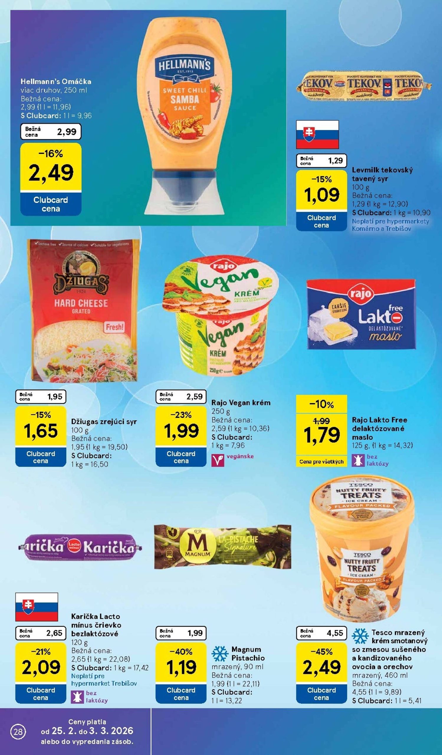 Page 28 of Aktuálny tesco leták platný od stredy 25.02 do 03.03