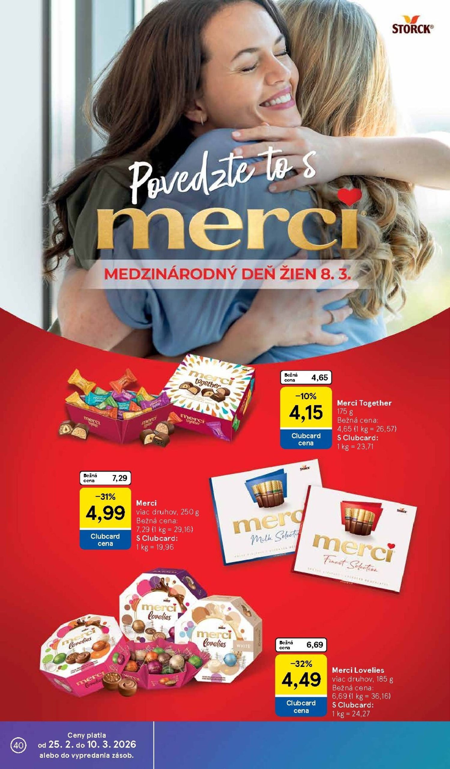 Page 40 of Aktuálny tesco leták platný od stredy 25.02 do 03.03