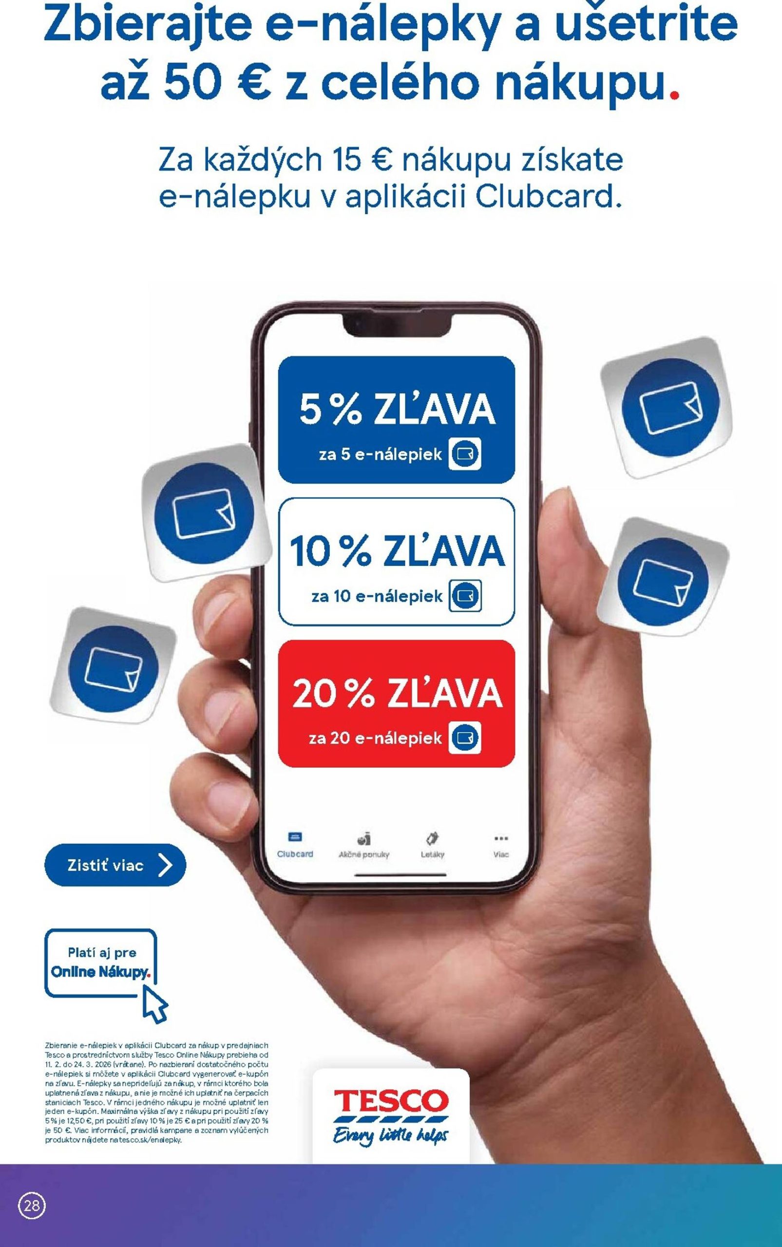 Page 28 of Aktuálny tesco leták platný od stredy 25.02 do 03.03