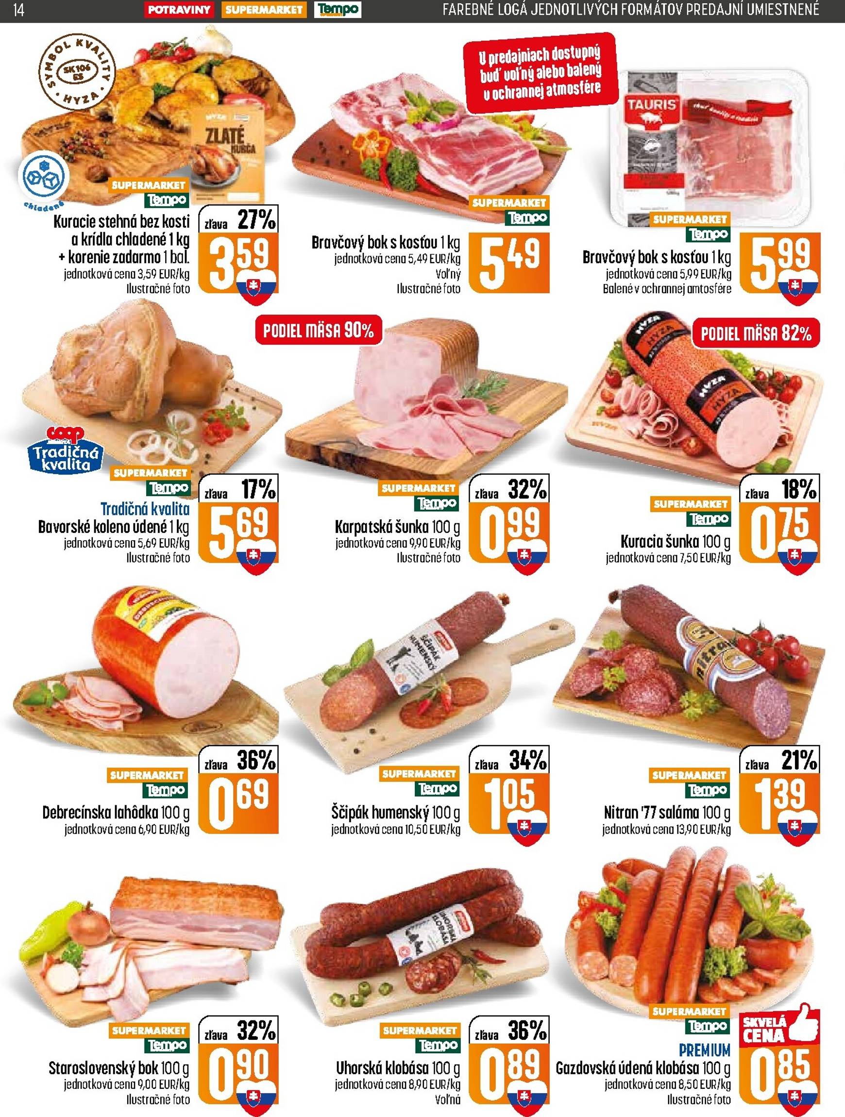 Page 14 of Aktuálny coop-jednota leták platný od štvrtka 26.02 do 04.03