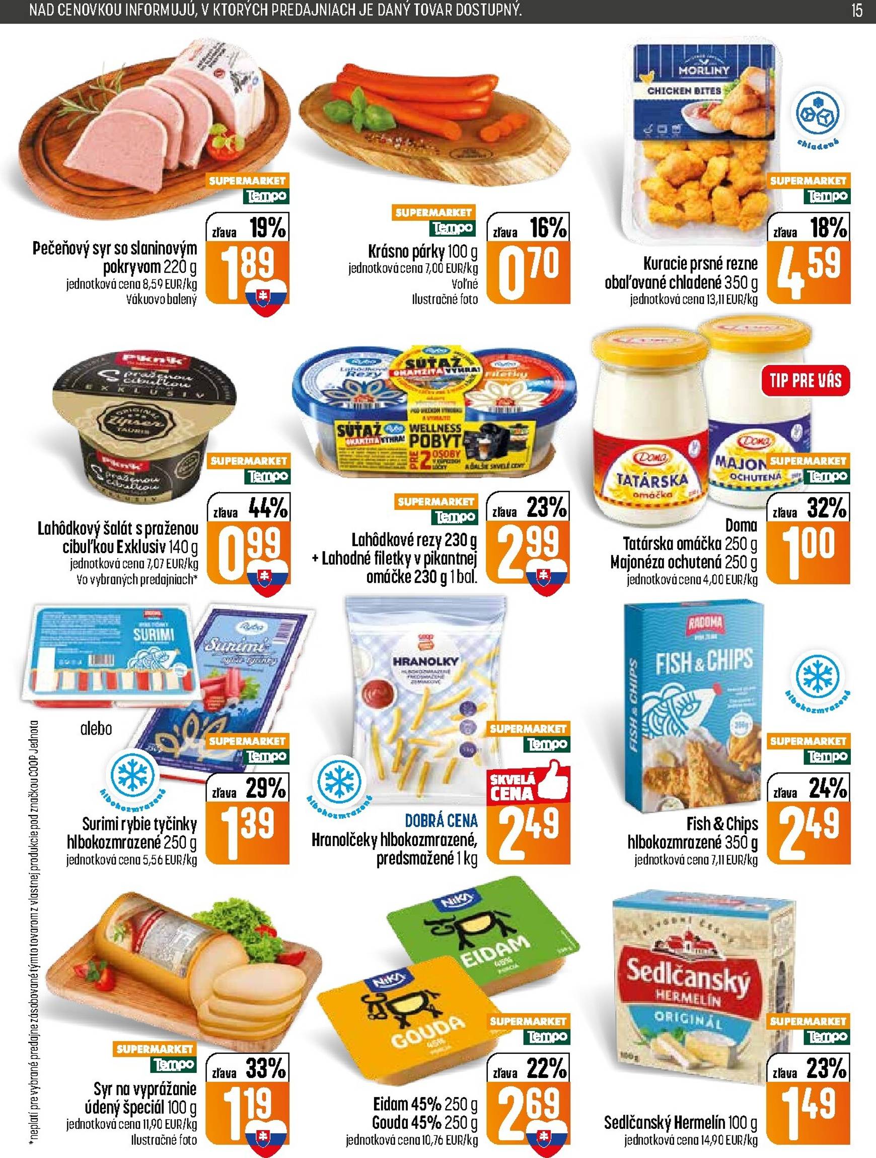 Page 15 of Aktuálny coop-jednota leták platný od štvrtka 26.02 do 04.03