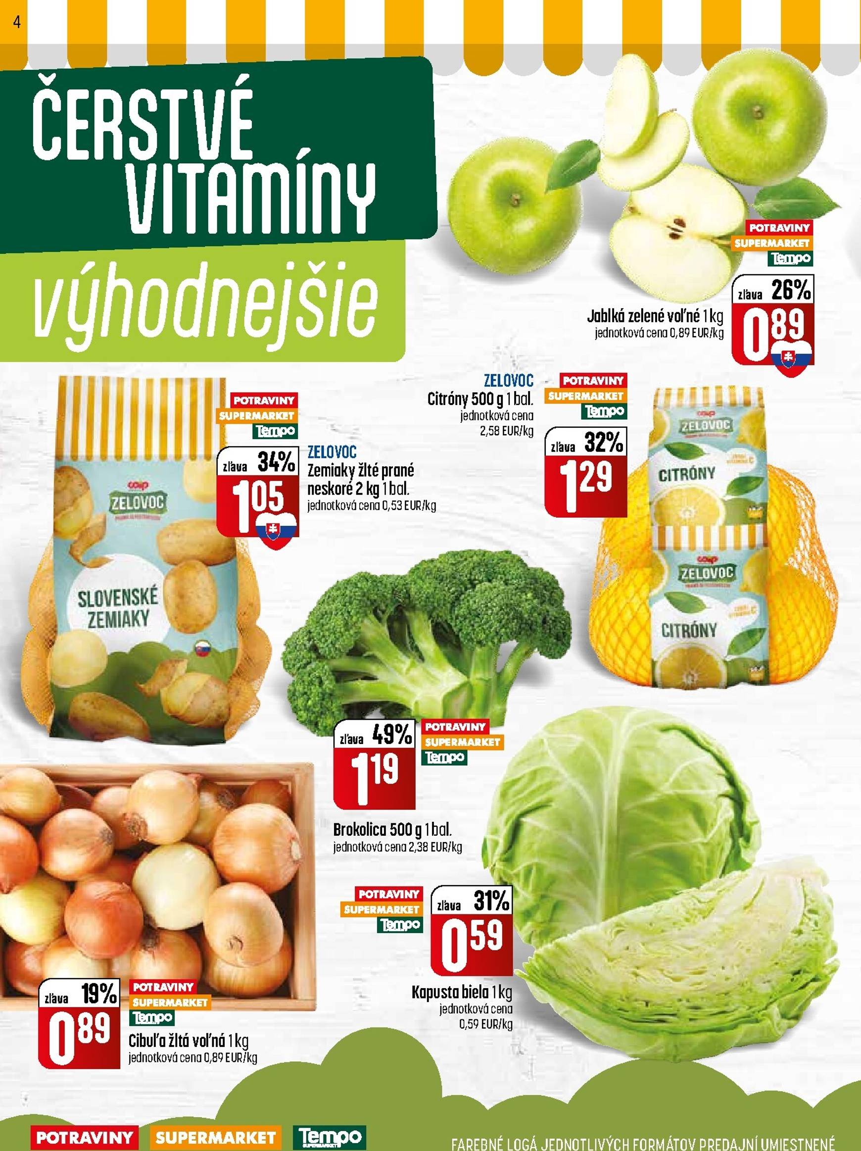 Page 4 of Aktuálny coop-jednota leták platný od štvrtka 26.02 do 04.03