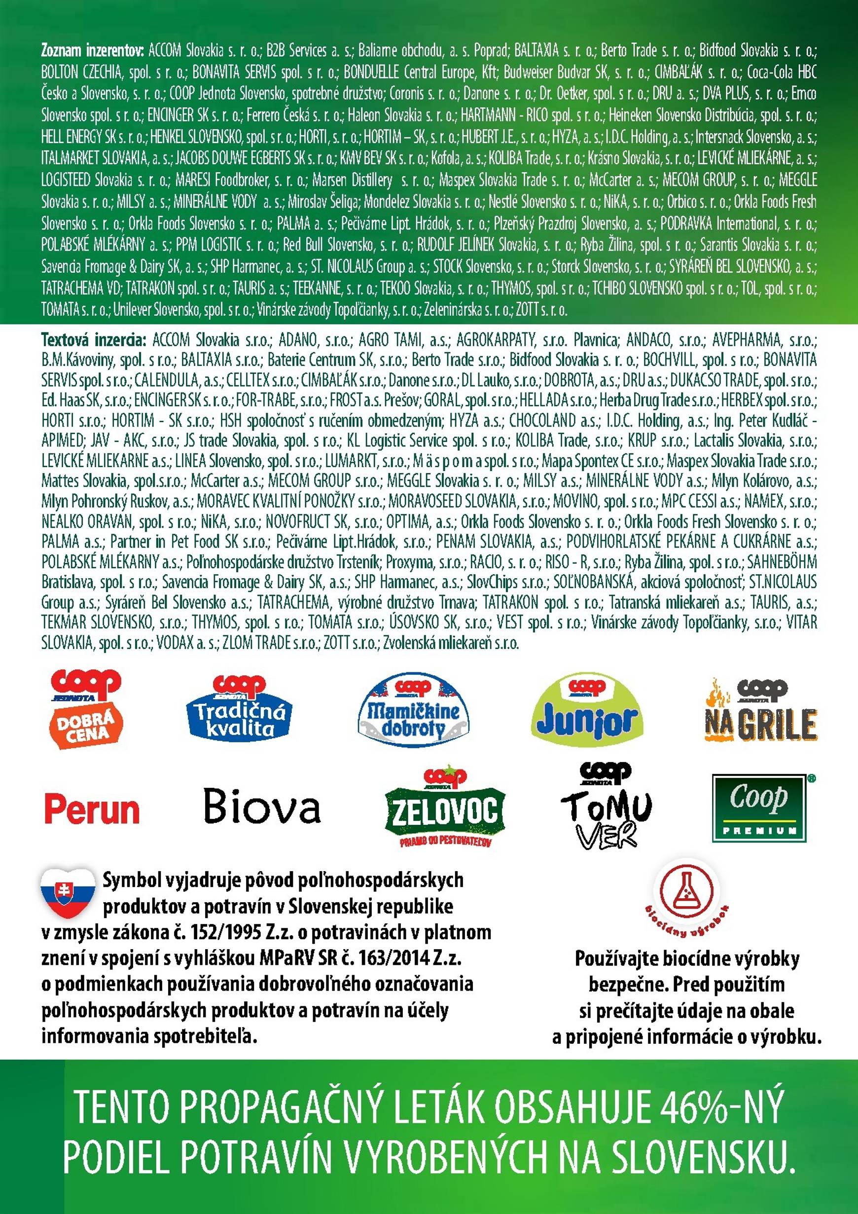 Page 62 of Aktuálny coop-jednota leták platný od štvrtka 26.02 do 04.03