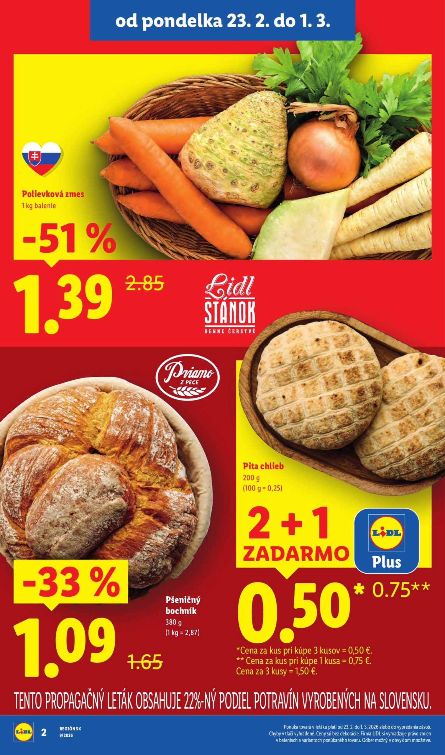 Page 4 of Aktuálny lidl leták platný od pondelka 23.02 do 01.03