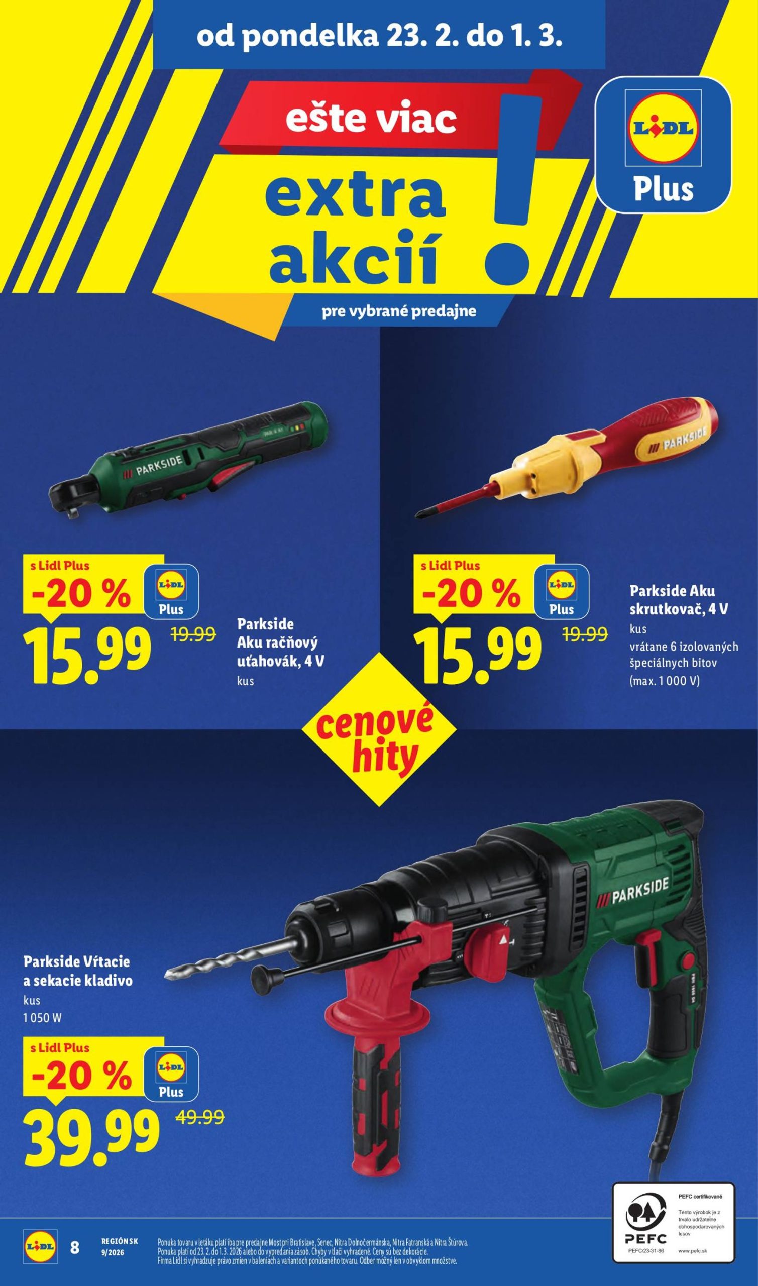 Page 10 of Aktuálny lidl leták platný od pondelka 23.02 do 01.03