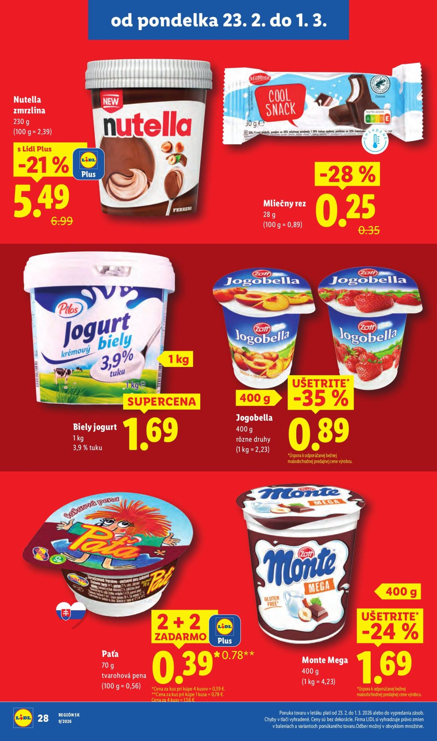 Page 70 of Aktuálny lidl leták platný od štvrtka 26.02 do 01.03