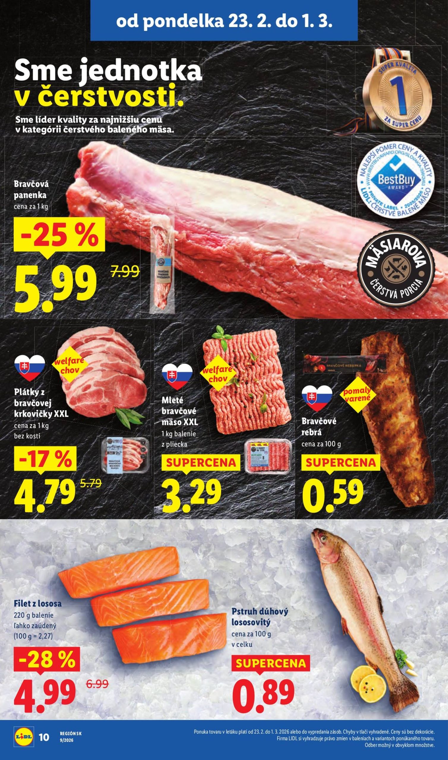 Page 46 of Aktuálny lidl leták platný od štvrtka 26.02 do 01.03