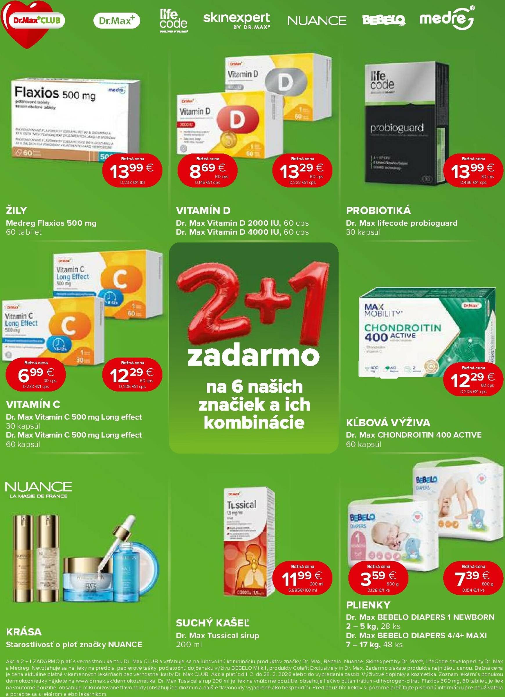 Page 11 of Aktuálny dr-max leták platný od nedele 01.02 do 28.02