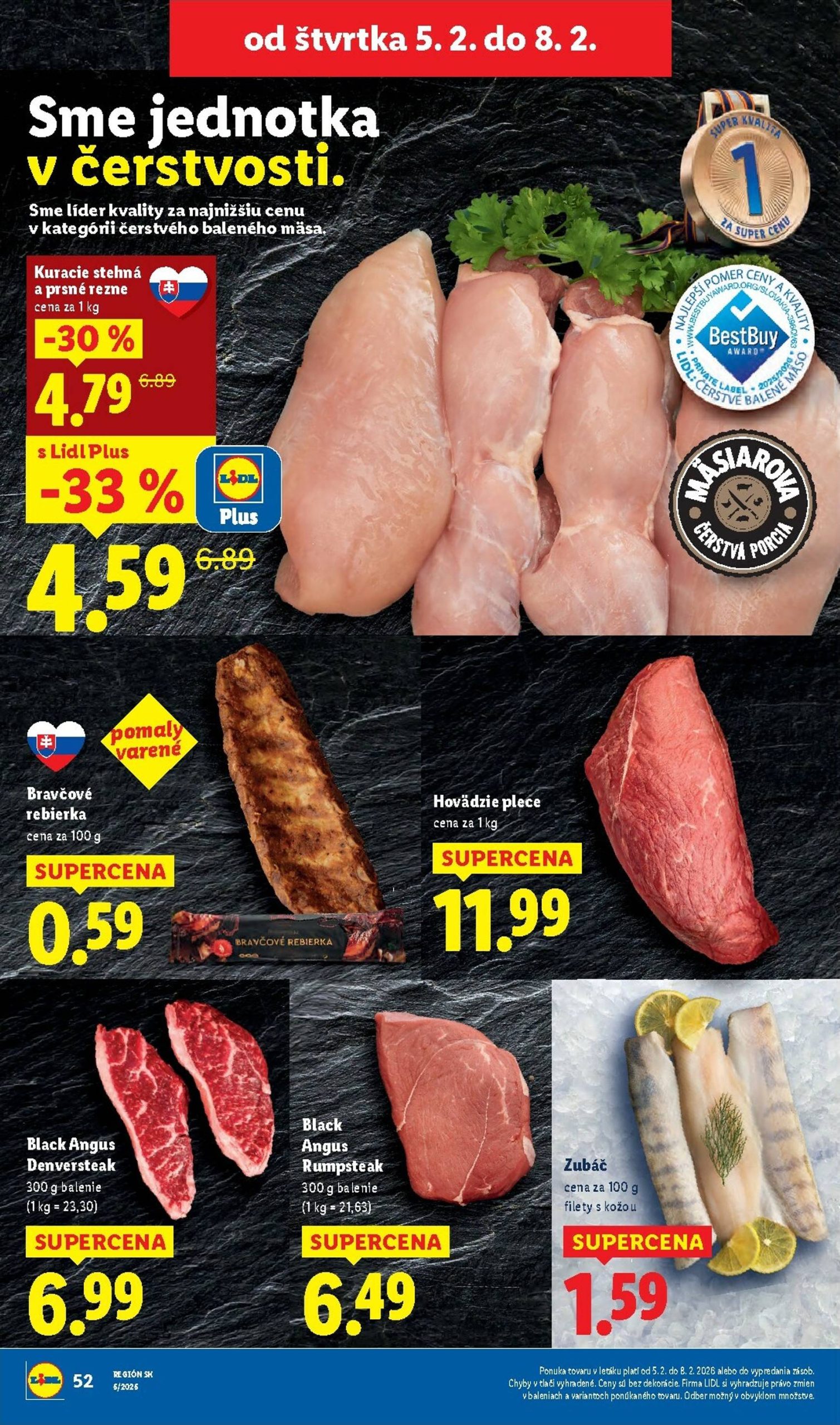 Page 54 of Aktuálny lidl leták platný od pondelka 02.02 do 08.02