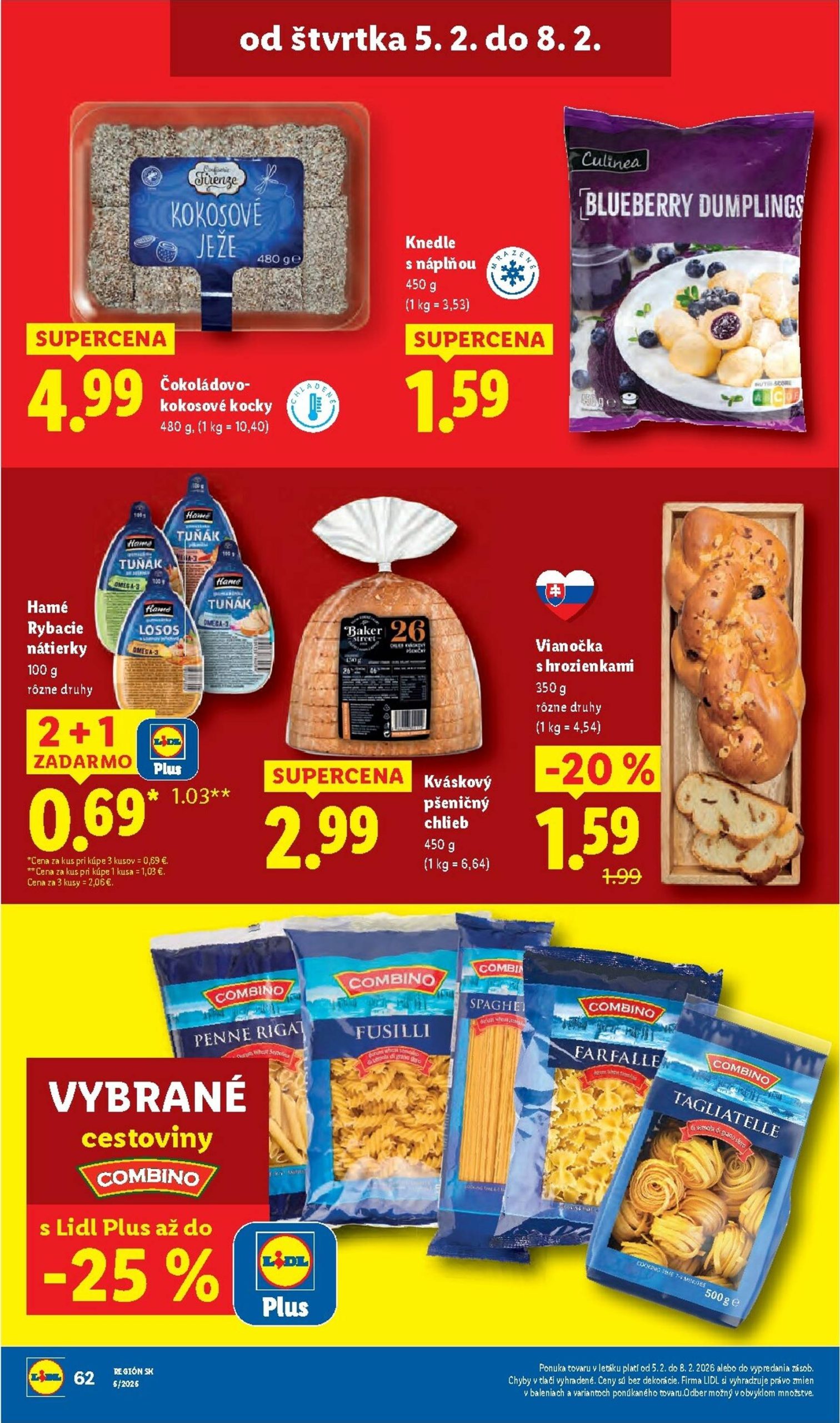 Page 62 of Aktuálny lidl leták platný od pondelka 02.02 do 08.02