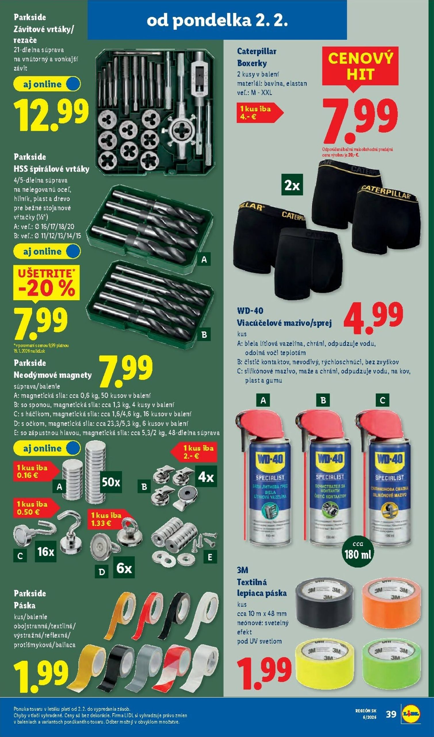 Page 46 of Aktuálny lidl leták platný od pondelka 02.02 do 08.02