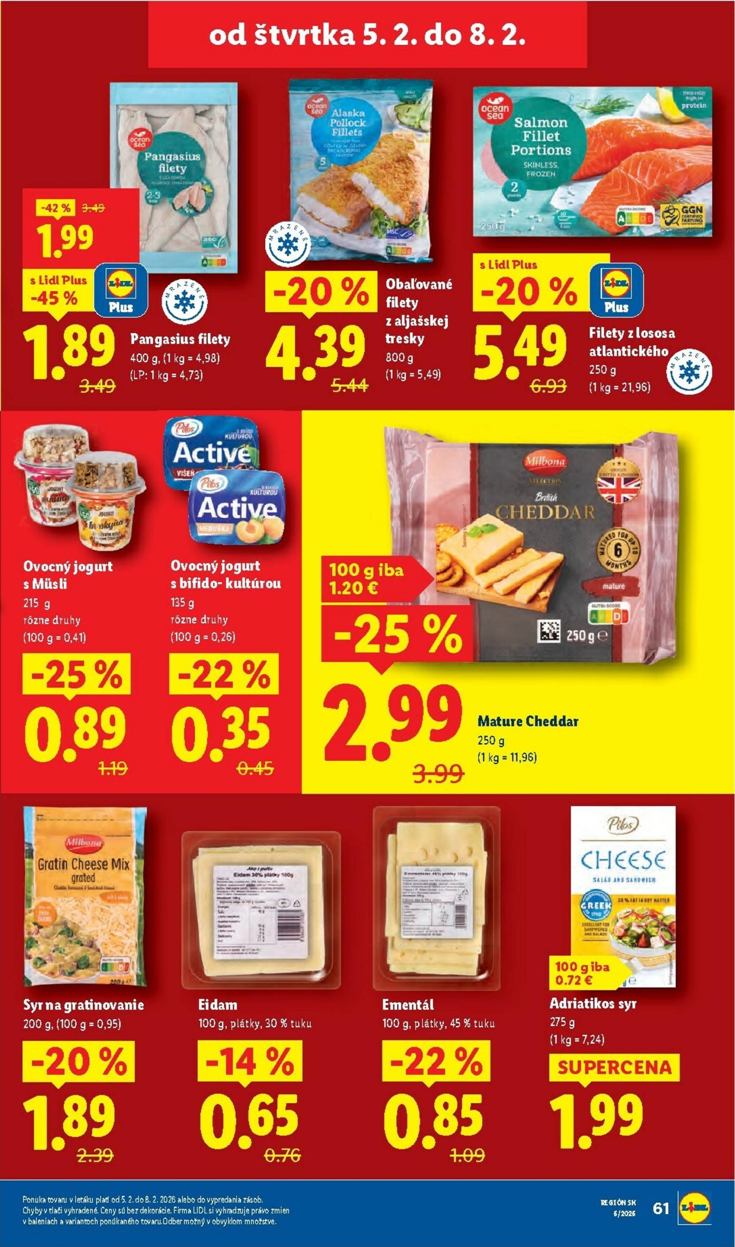 Page 61 of Aktuálny lidl leták platný od pondelka 02.02 do 08.02