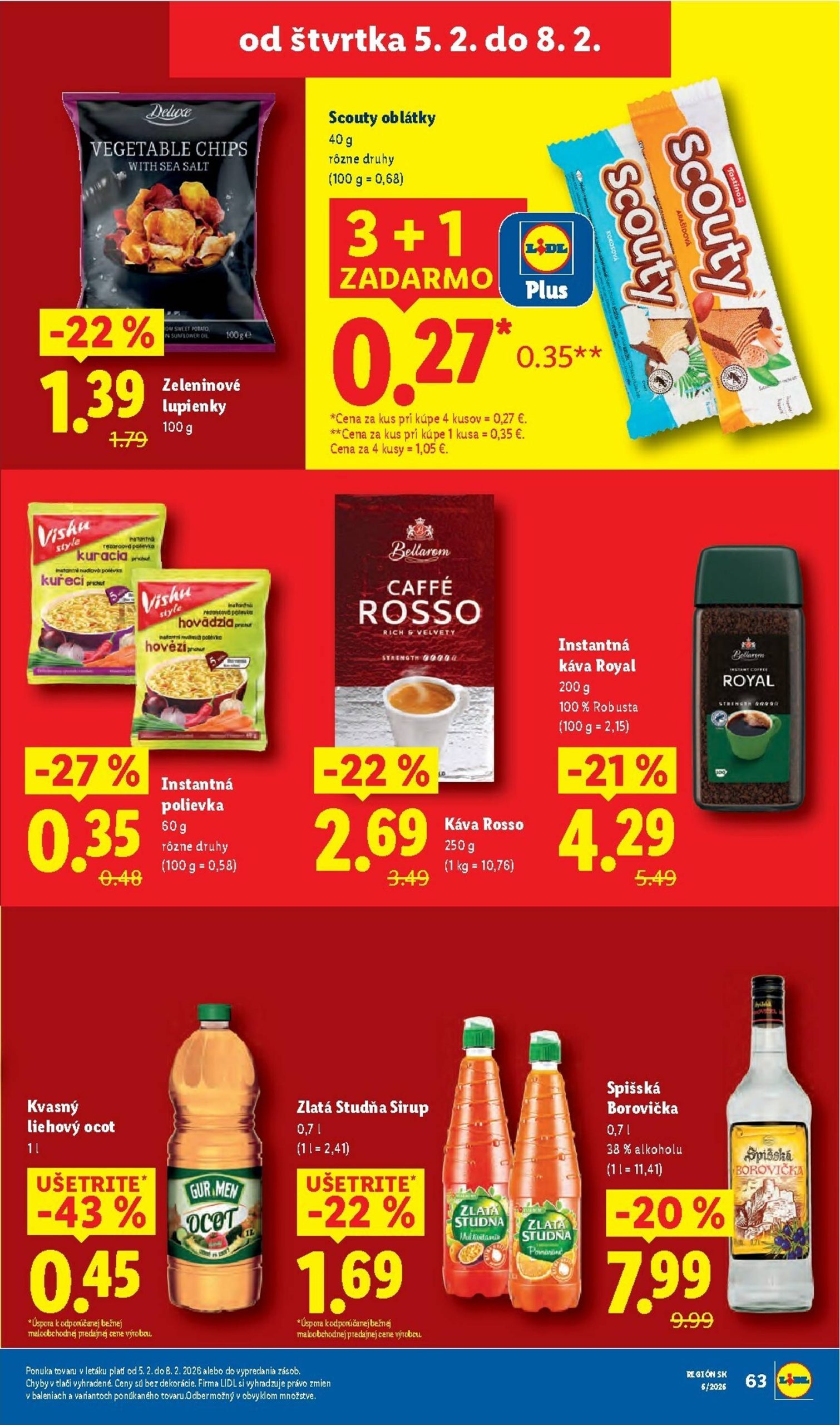 Page 63 of Aktuálny lidl leták platný od pondelka 02.02 do 08.02