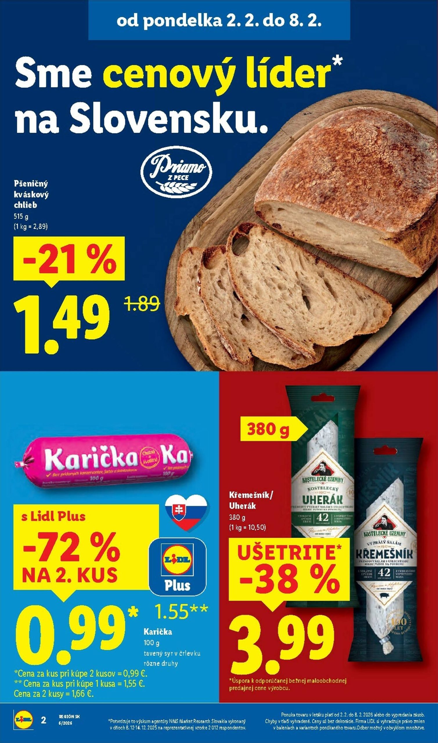 Page 6 of Aktuálny lidl leták platný od pondelka 02.02 do 08.02