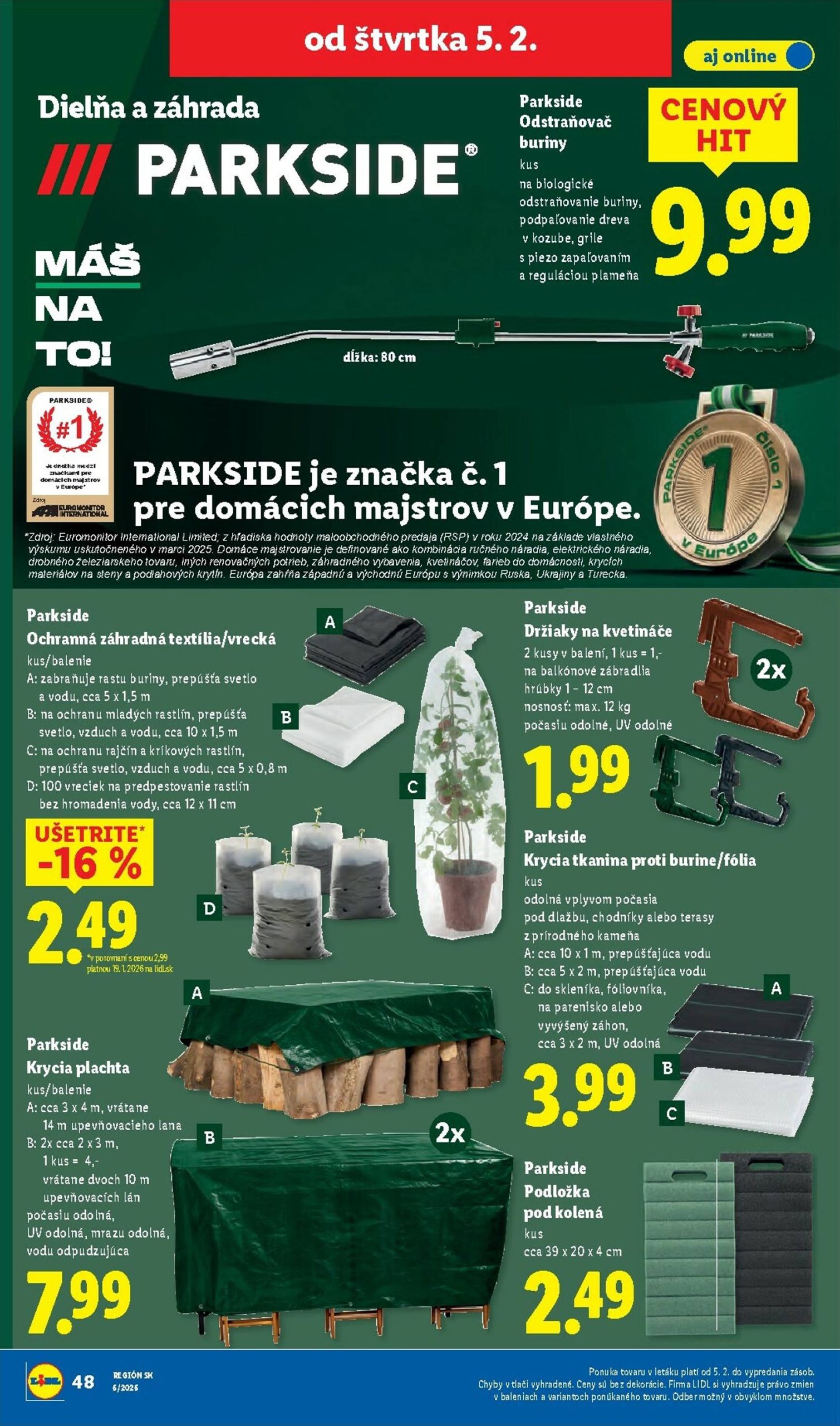 Page 78 of Aktuálny lidl leták platný od pondelka 02.02 do 08.02