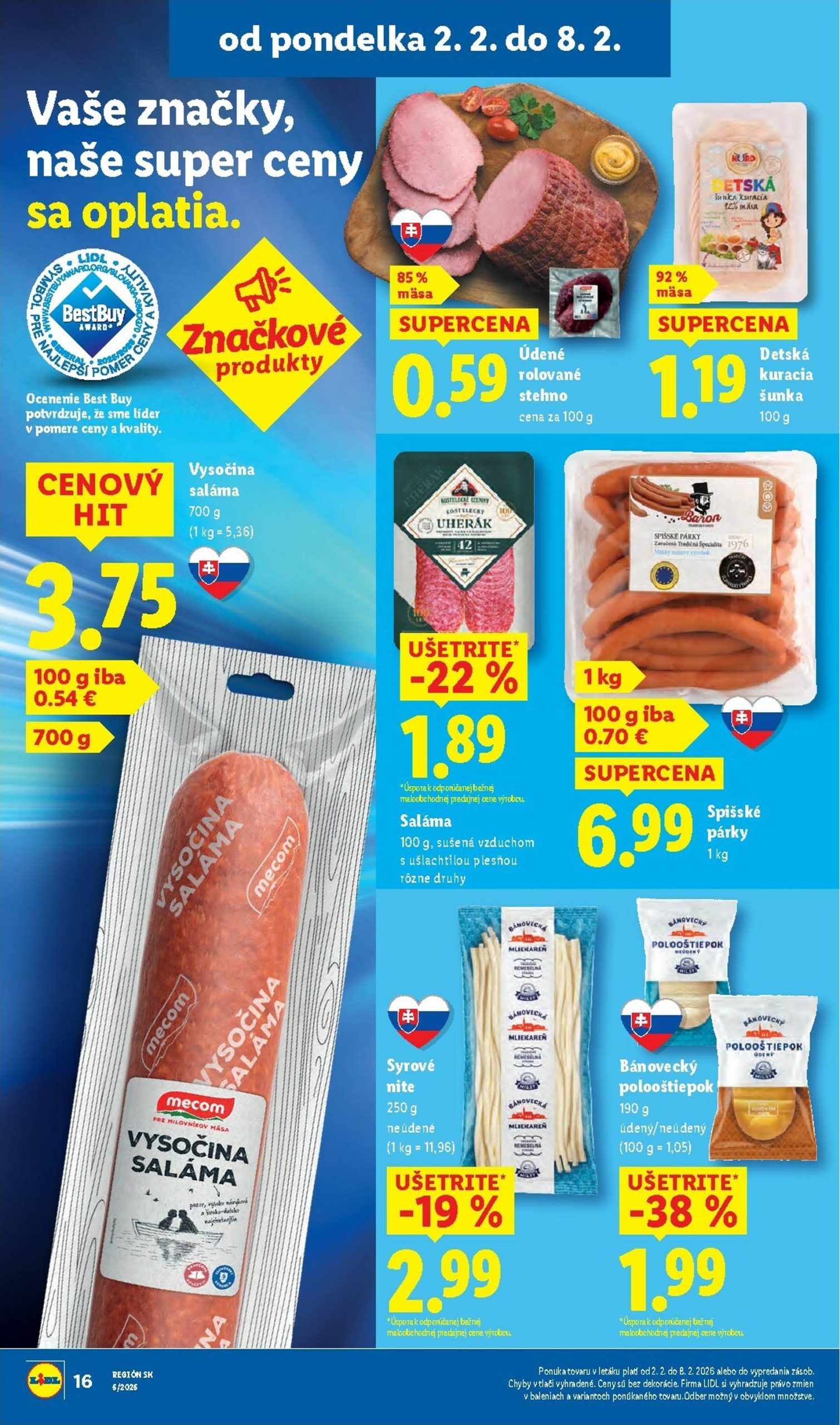 Page 20 of Aktuálny lidl leták platný od pondelka 02.02 do 08.02