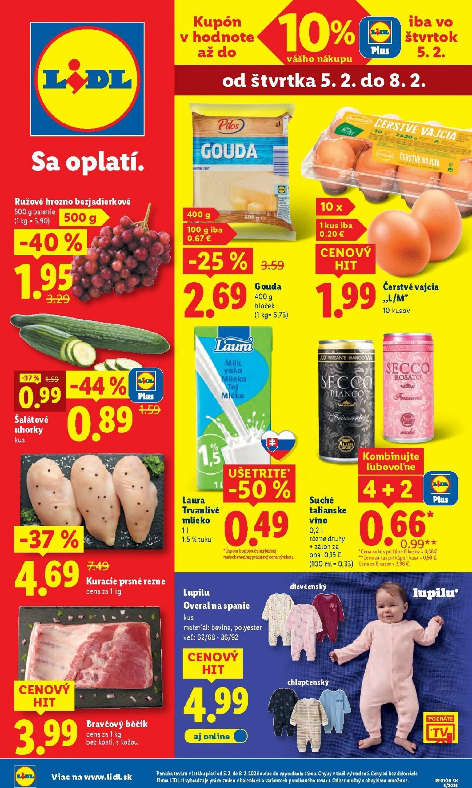 Page 52 of Aktuálny lidl leták platný od pondelka 02.02 do 08.02