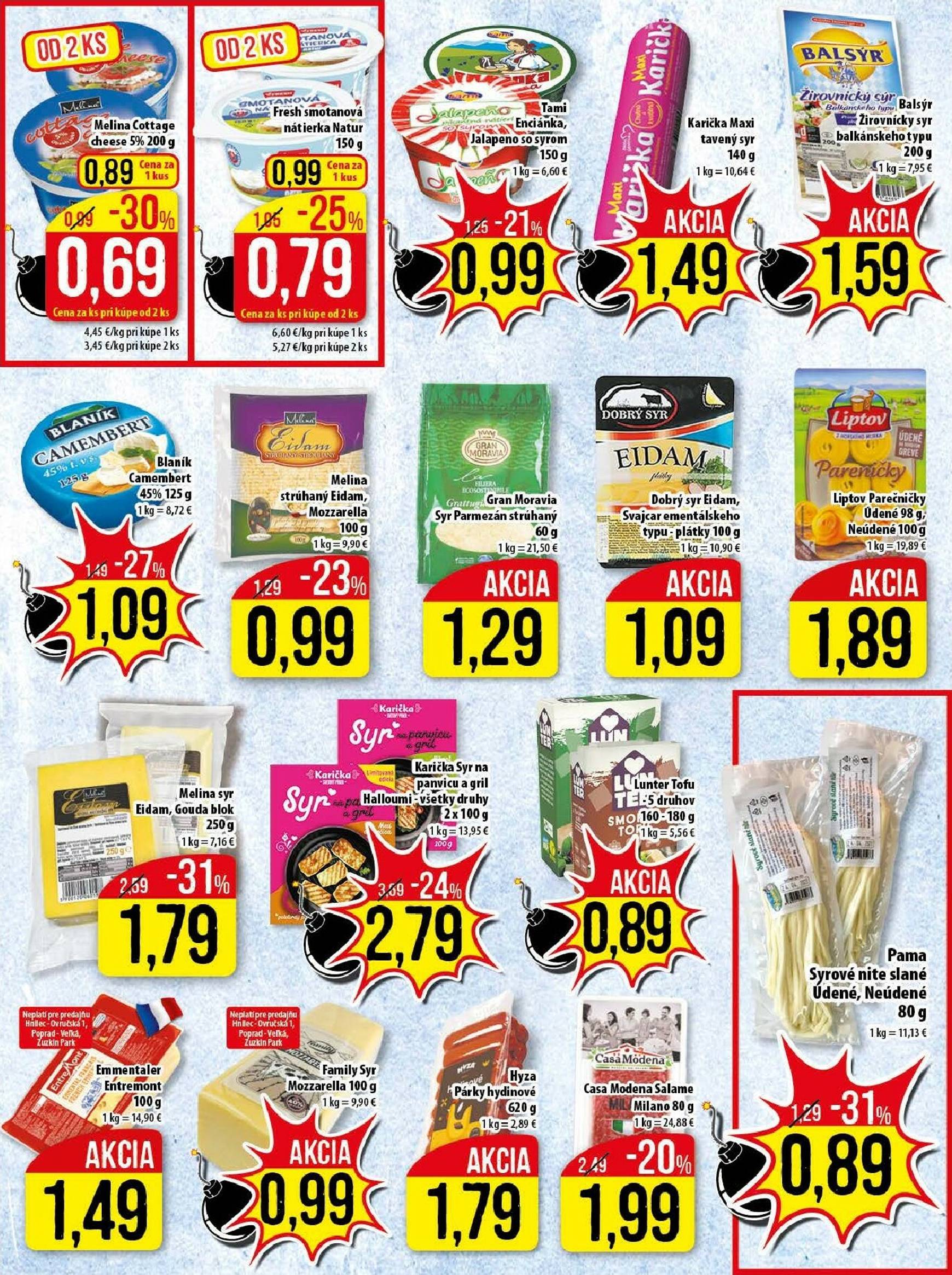 Page 9 of Aktuálny klas leták platný od pondelka 02.02 do 08.02